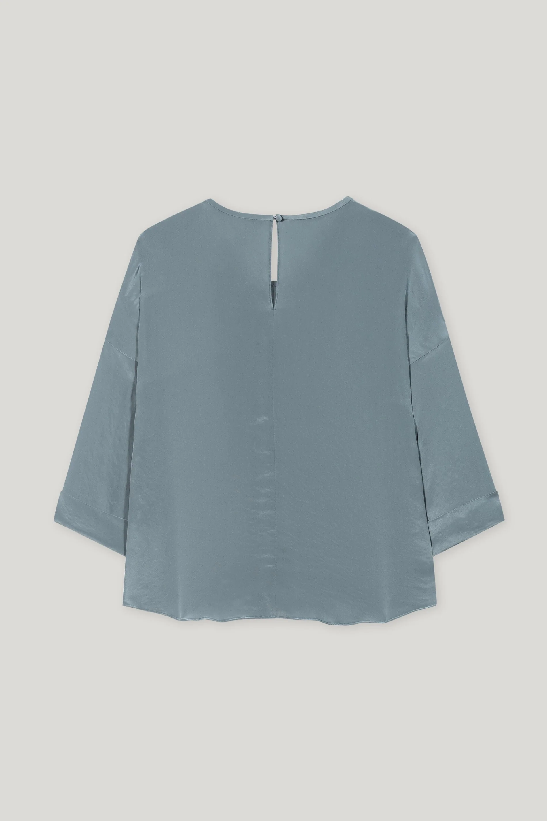 Fließendes Blusenshirt - greyish blue - Standard - Image 6