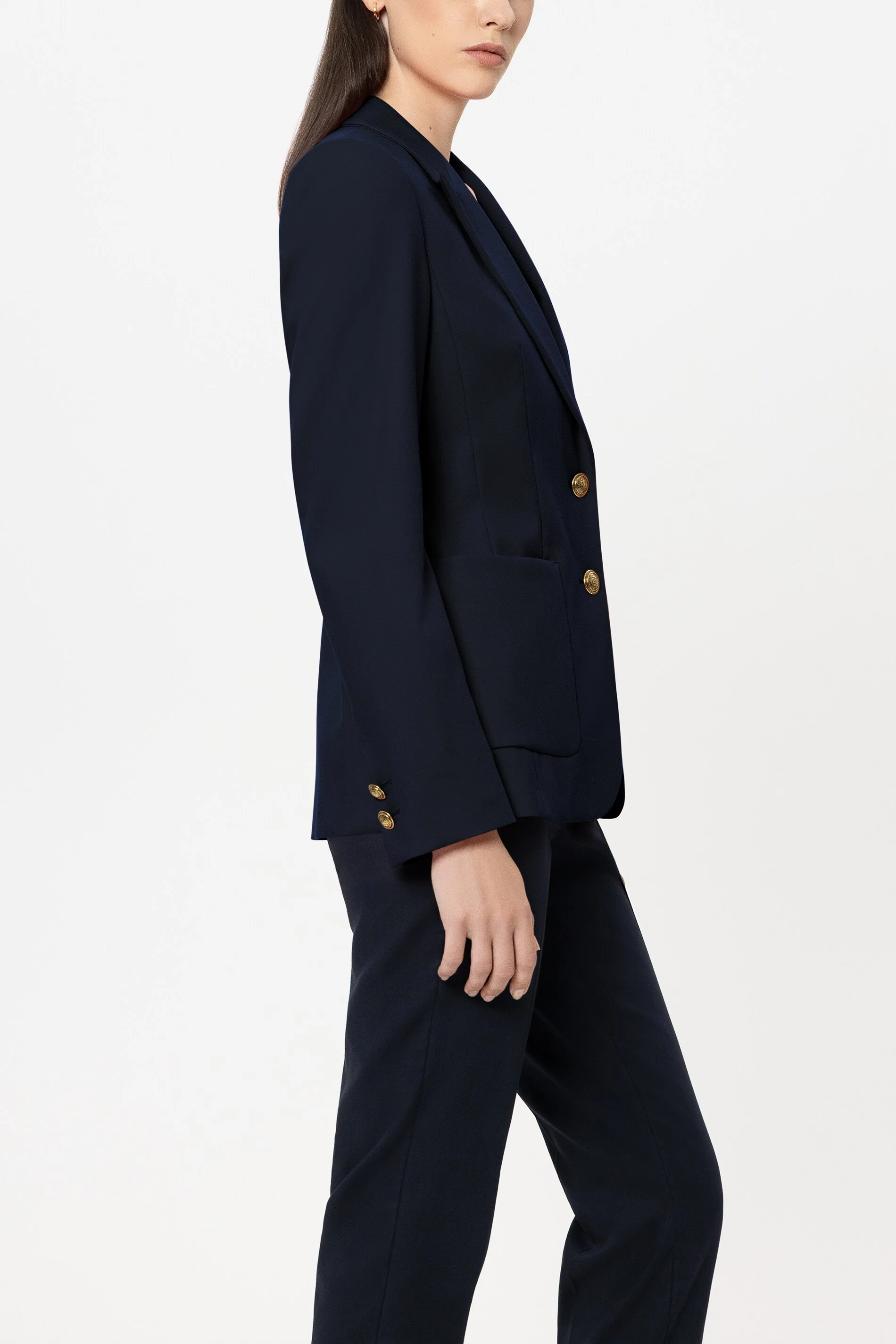 Gabardine-Blazer - navy blue - Standard - Image 2