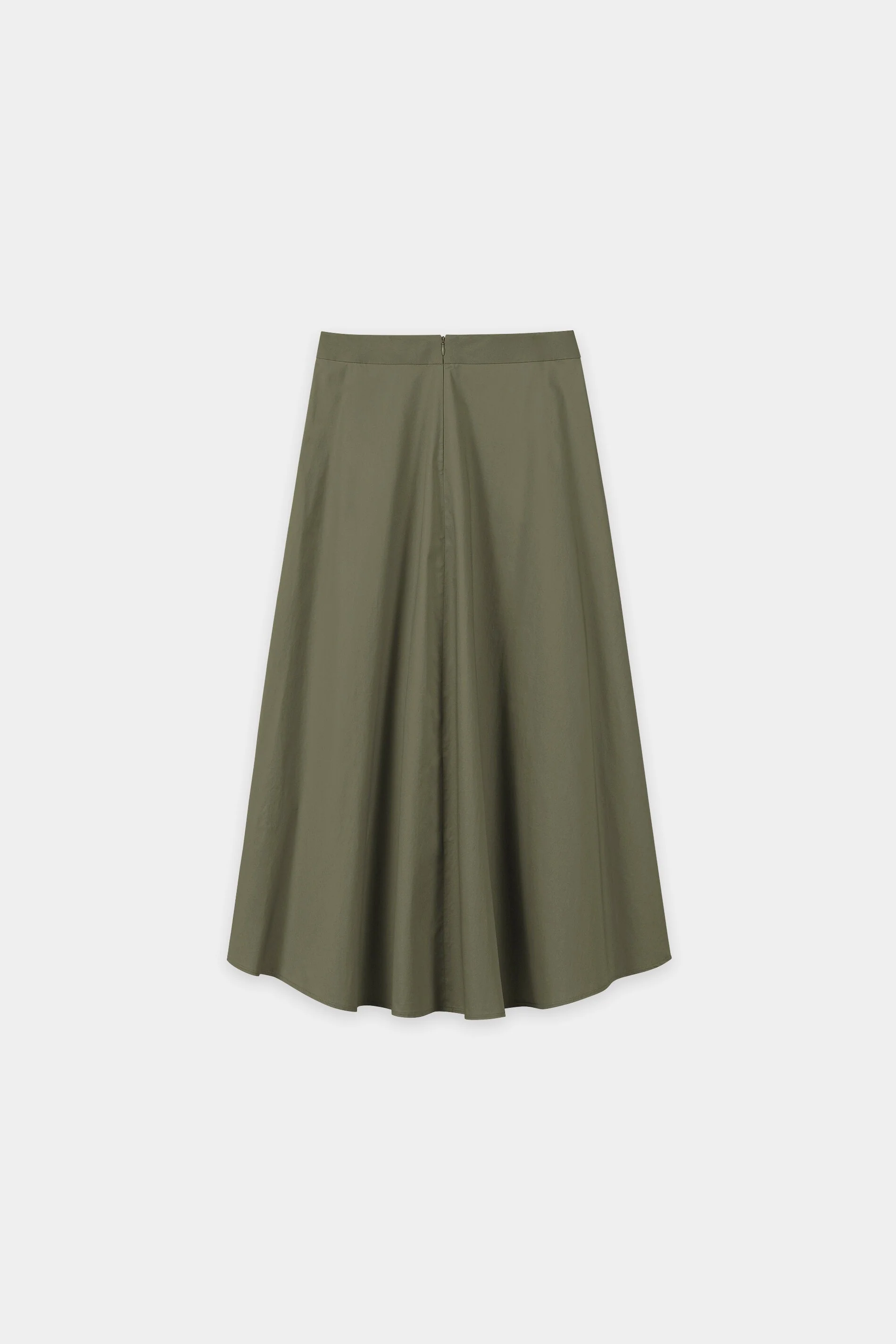 Gabardine-Rock in A-Linie - khaki - Standard - Image 6