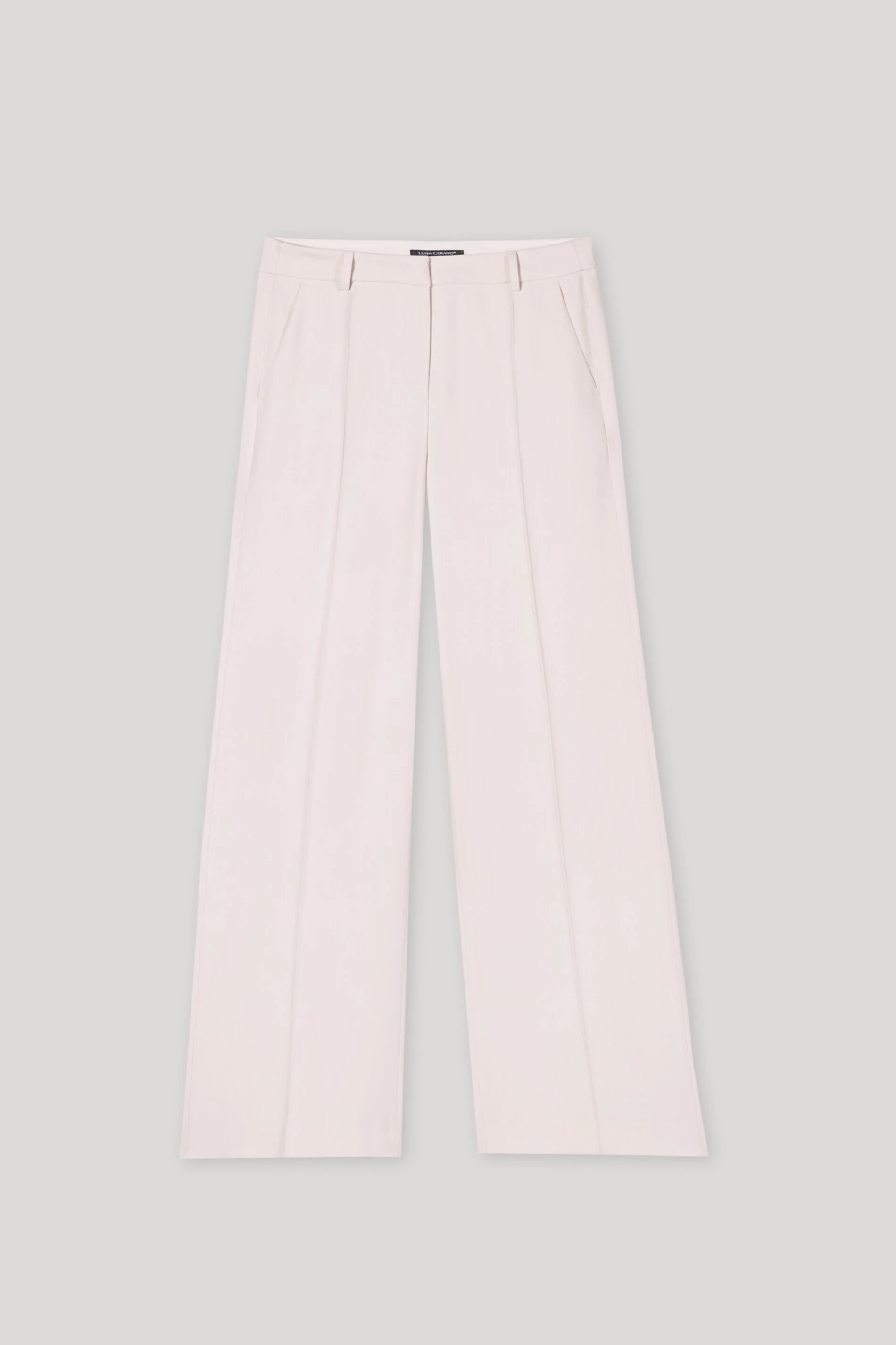 Gabardine-Wideleg-Pants - creamy powder - Standard - Image 5