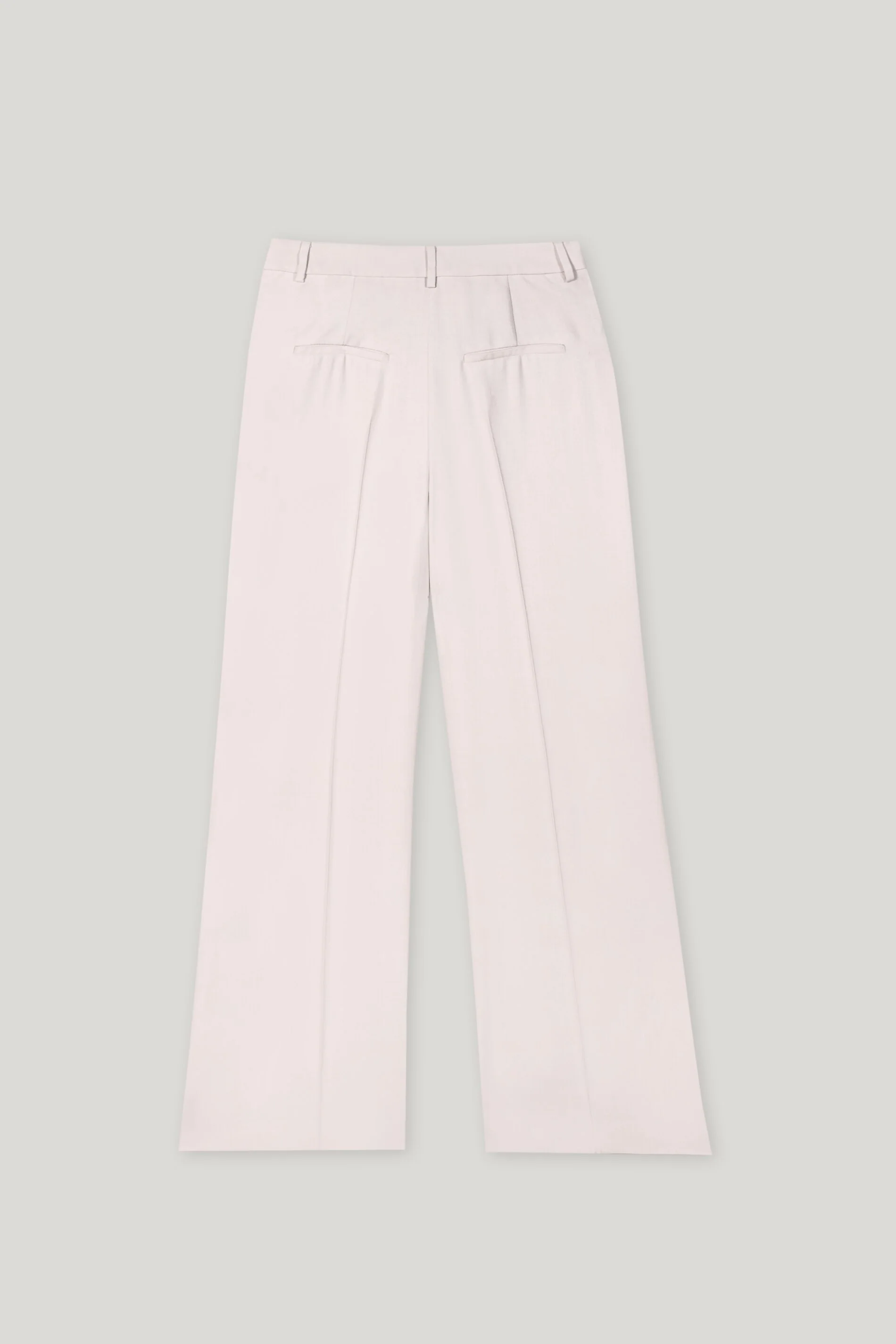 Gabardine-Wideleg-Pants - creamy powder - Standard - Image 6