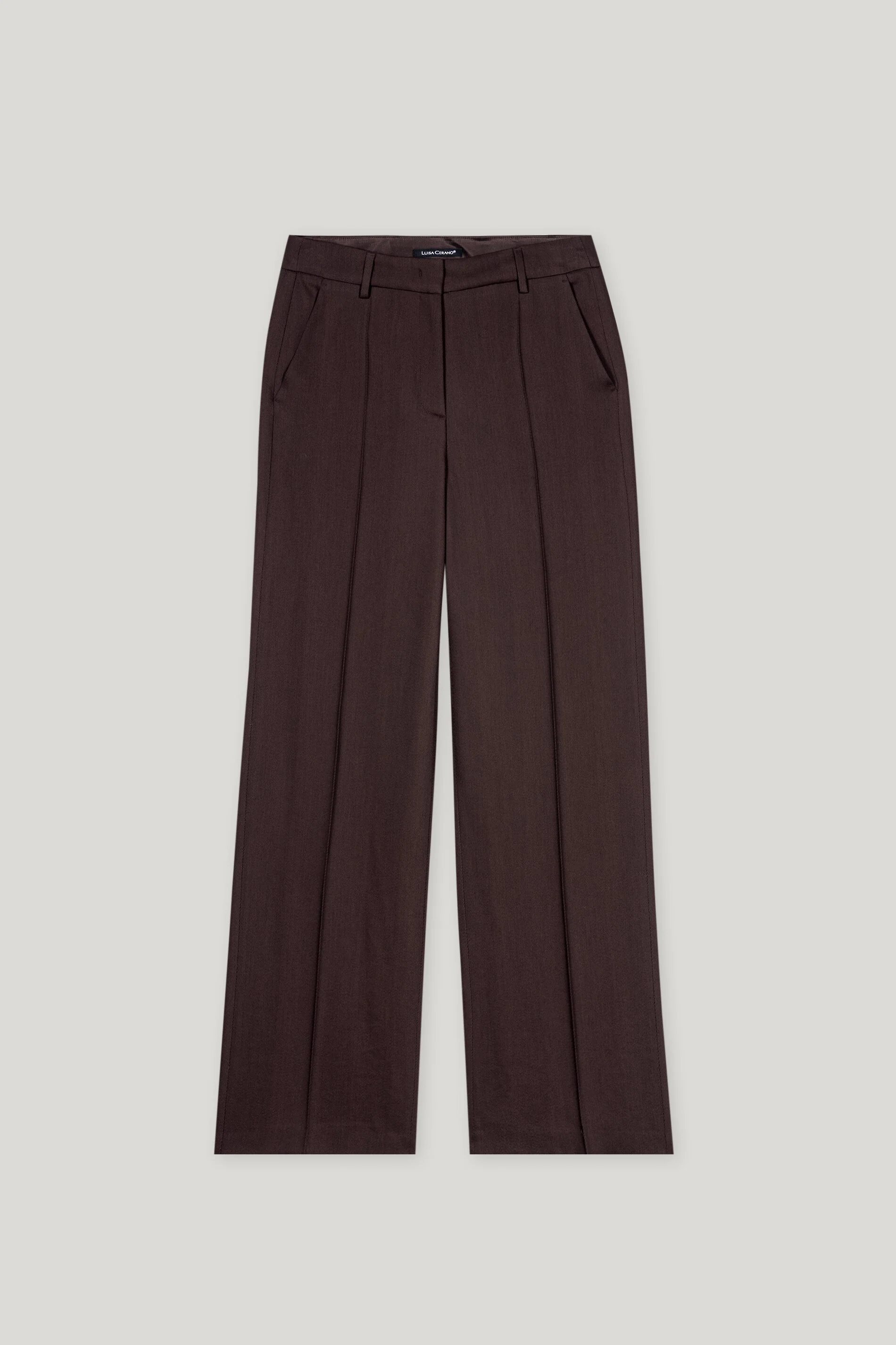 Gabardine-Wideleg-Pants - espresso - Standard - Image 5