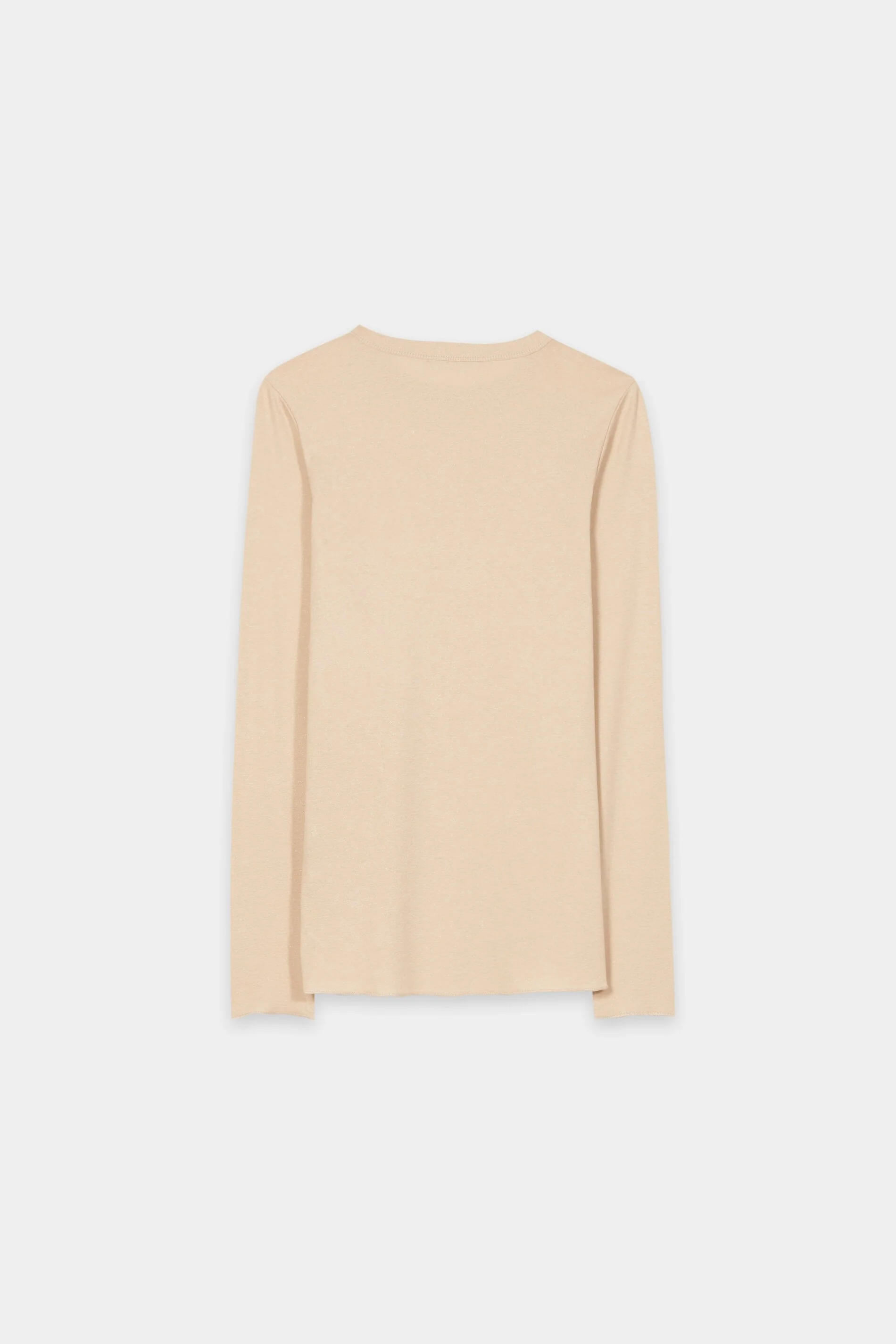 Glanz-Rundhalsshirt - soft camel - Standard - Image 6