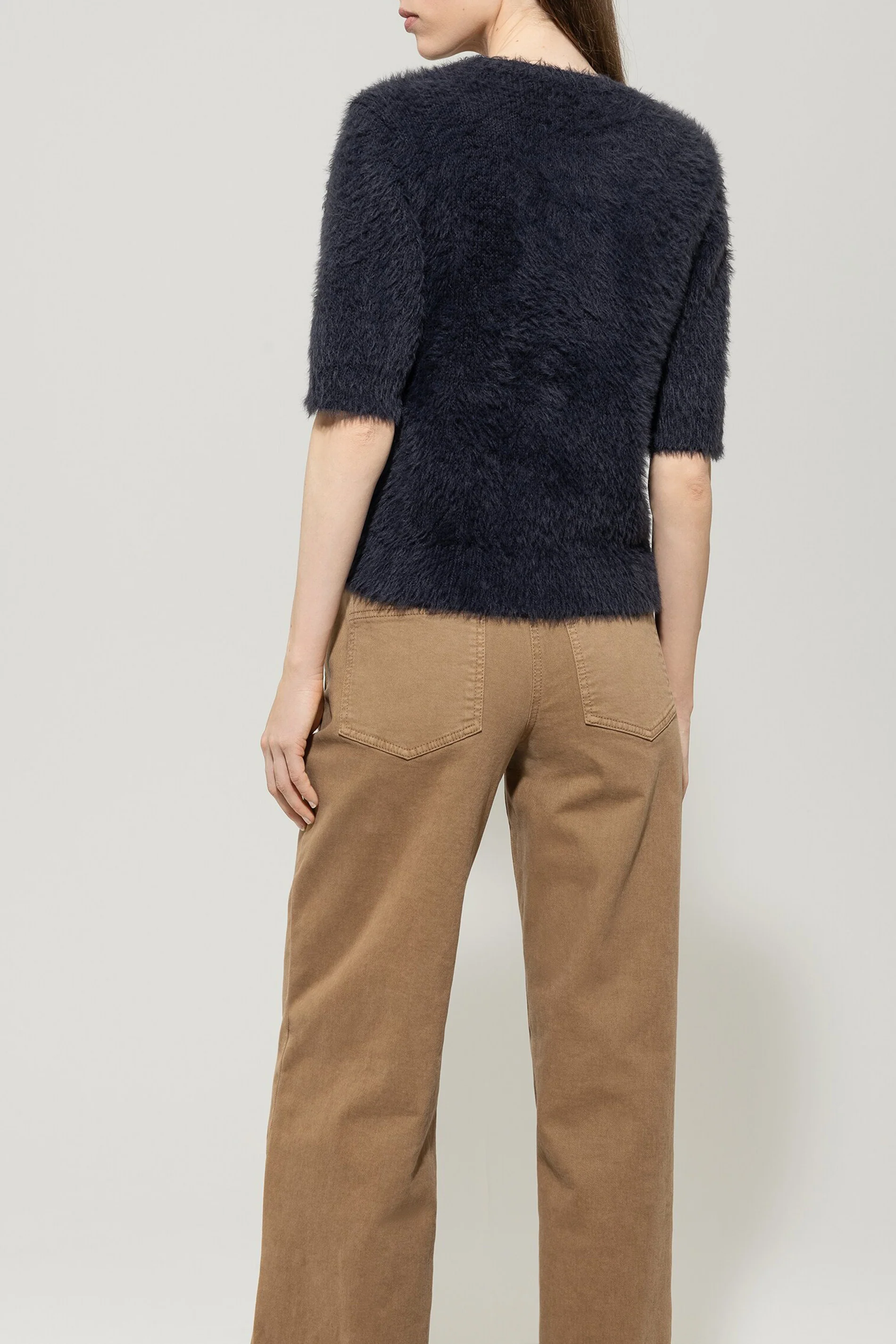 Halbarm-Pullover - dark blue - Standard - Image 3