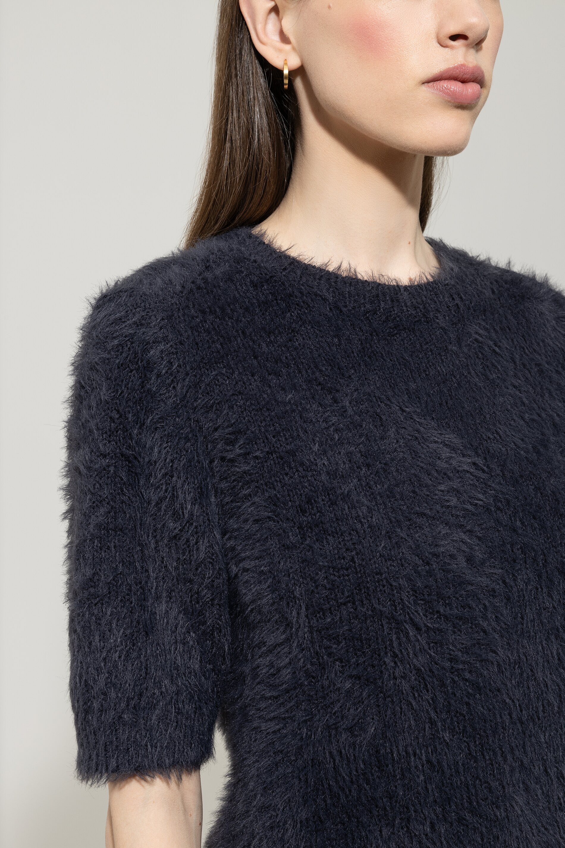Halbarm-Pullover - dark blue - Standard - Image 4