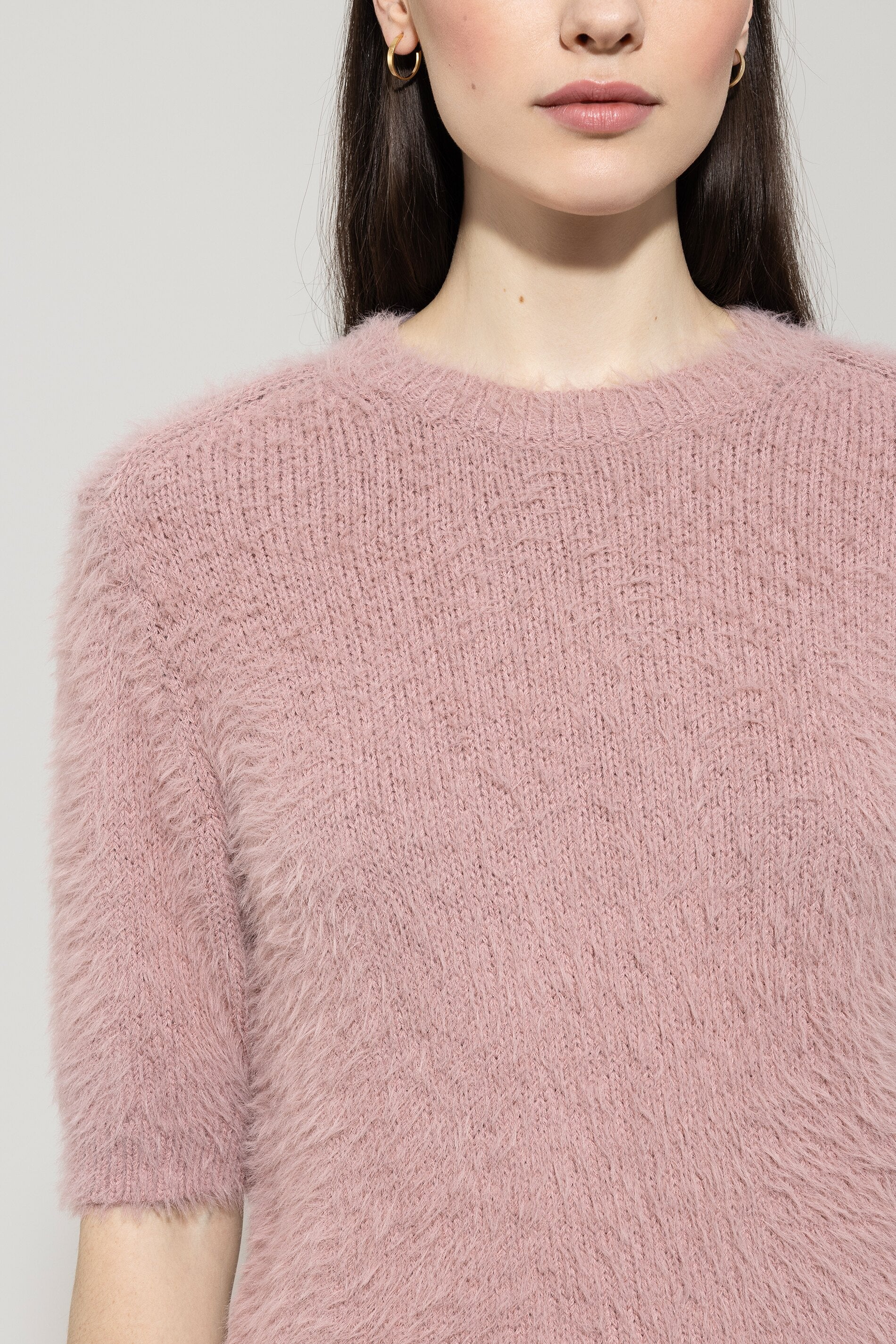Halbarm-Pullover - rosewood - Standard - Image 4
