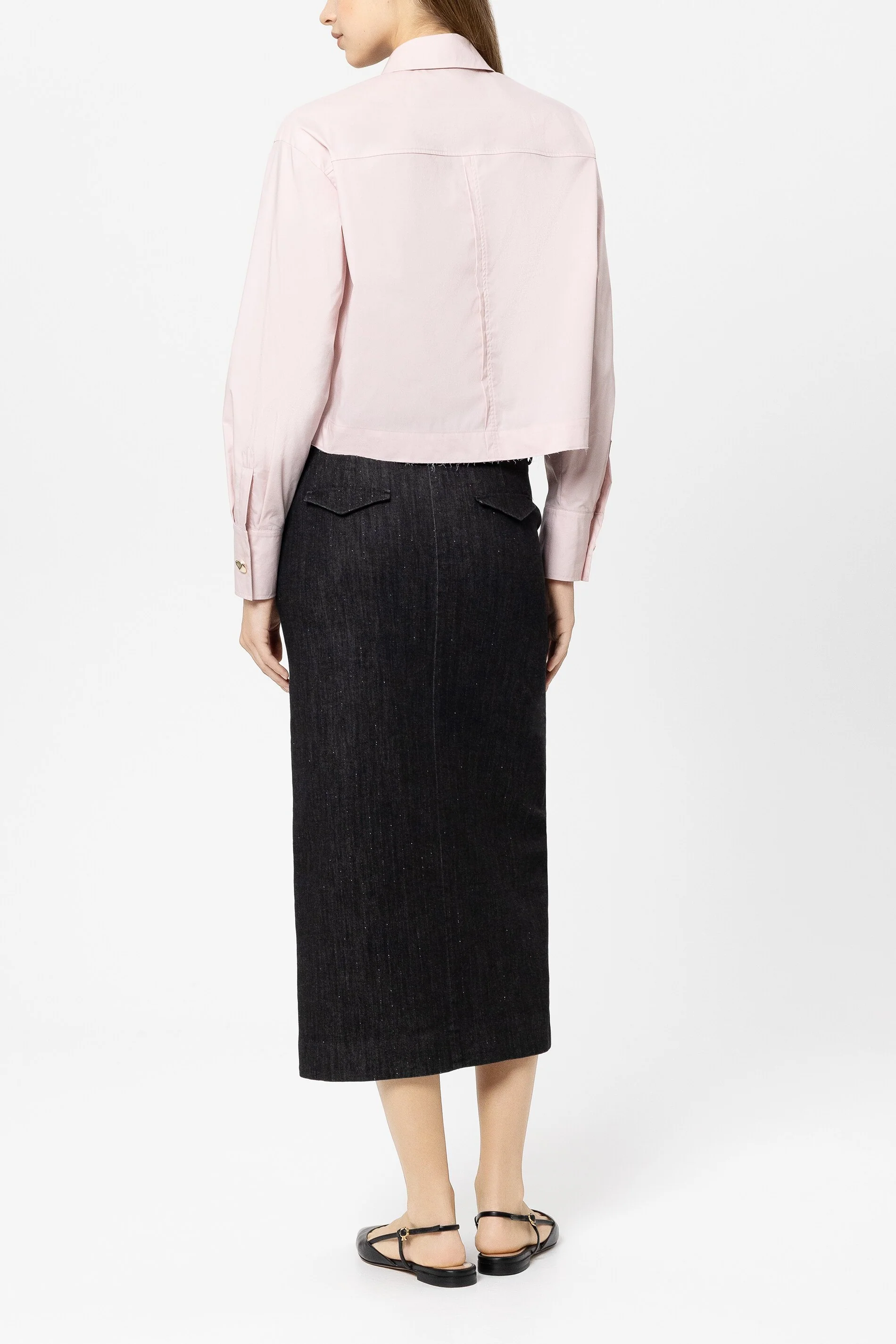 Hemdbluse aus Baumwoll-Mix - creamy blush - Standard - Image 3
