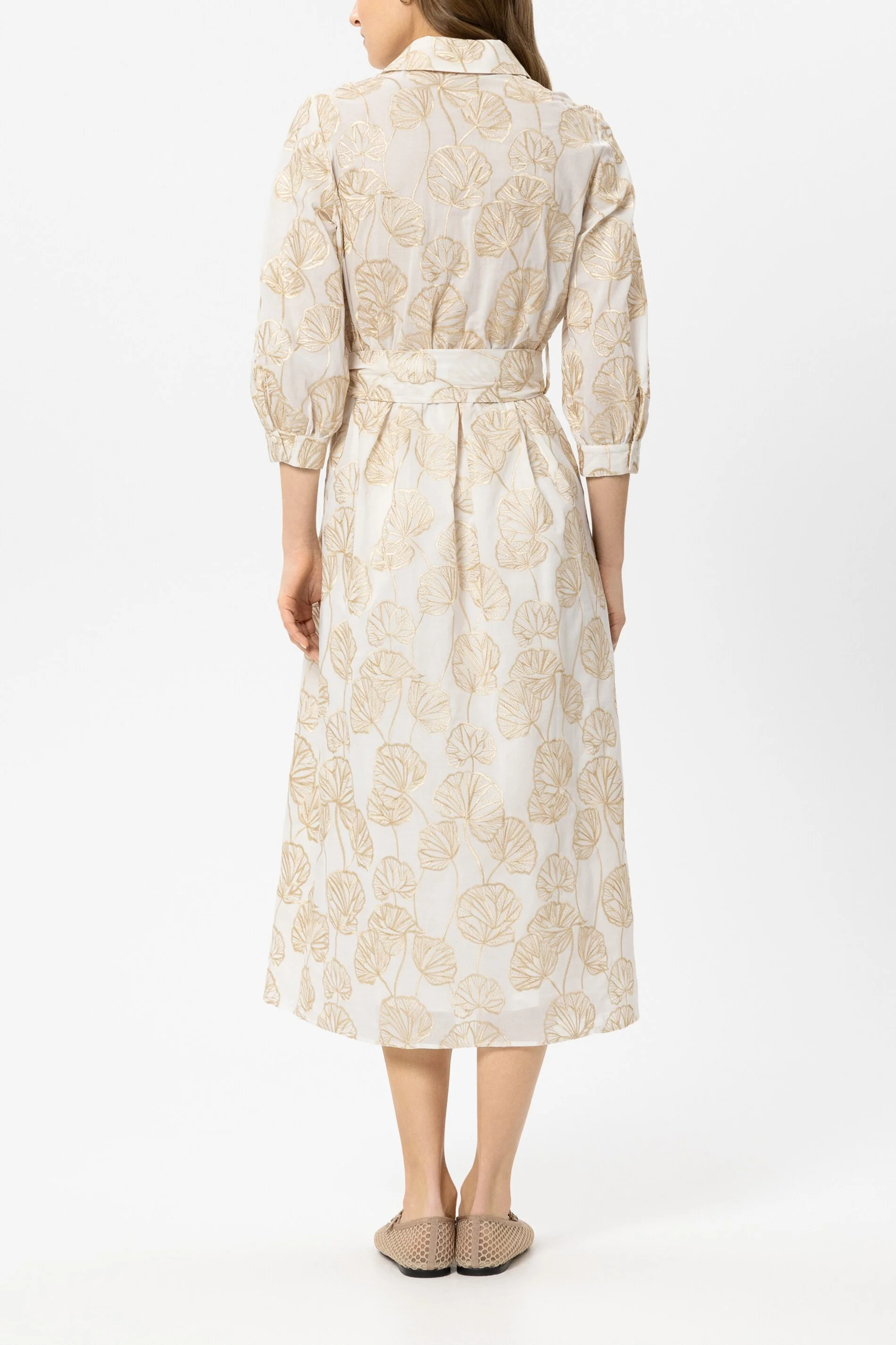 Hemdblusenkleid mit Stickerei - multi - Standard - Image 3