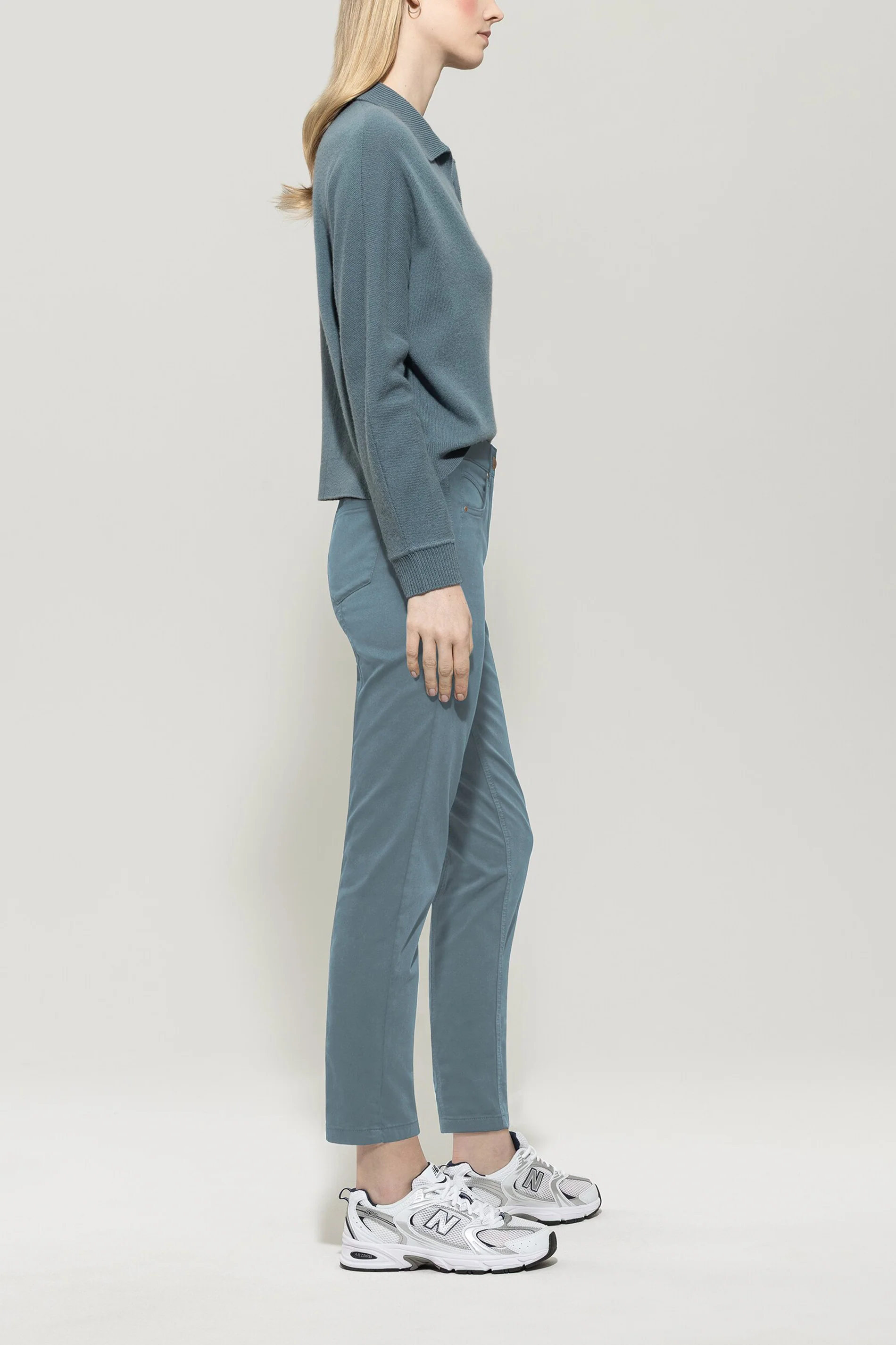 High-Stretch-Colour-Denim - greyish blue - Standard - Image 2