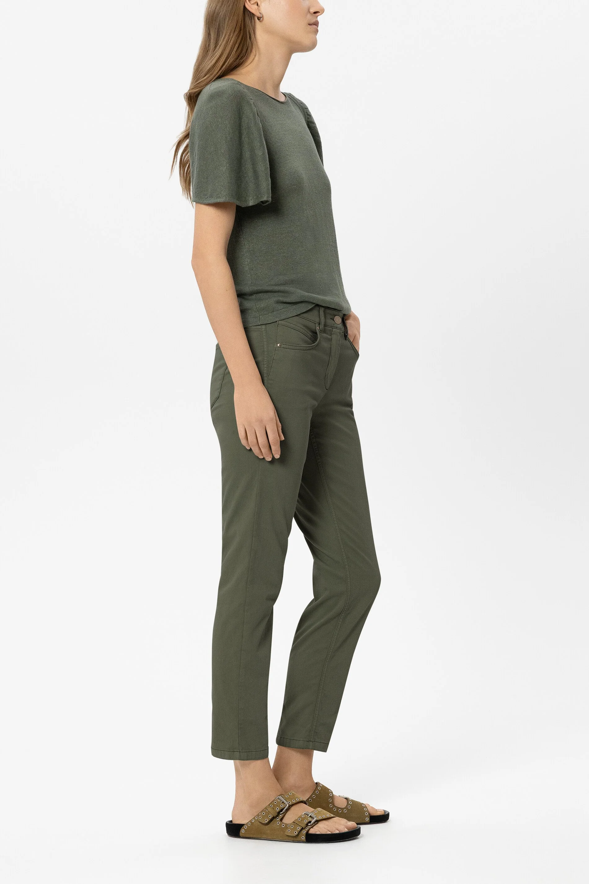 High-Stretch-Skinny-Denim - khaki - Standard - Image 2