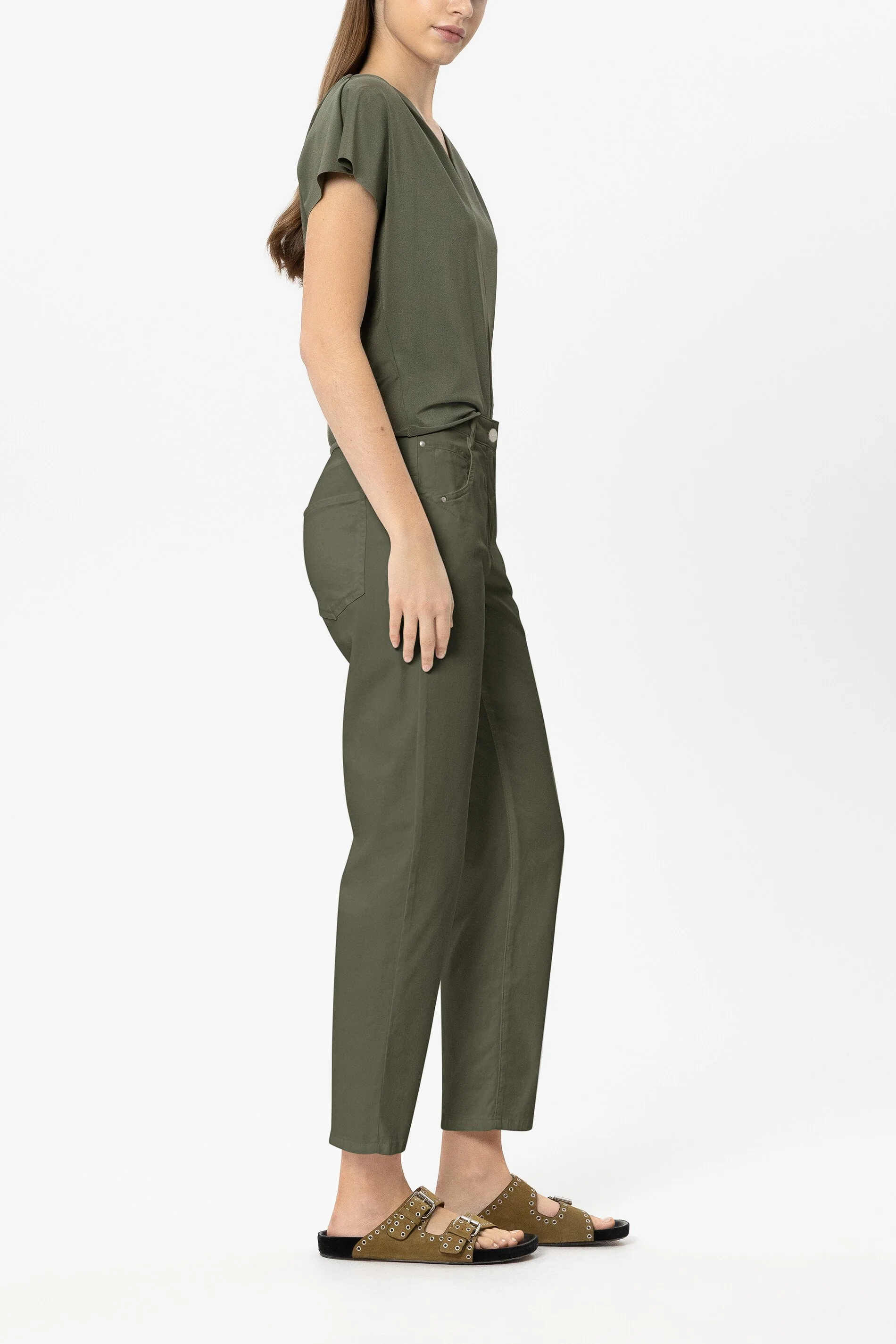 High-Stretch-Tapered-Denim - khaki - Standard - Image 2