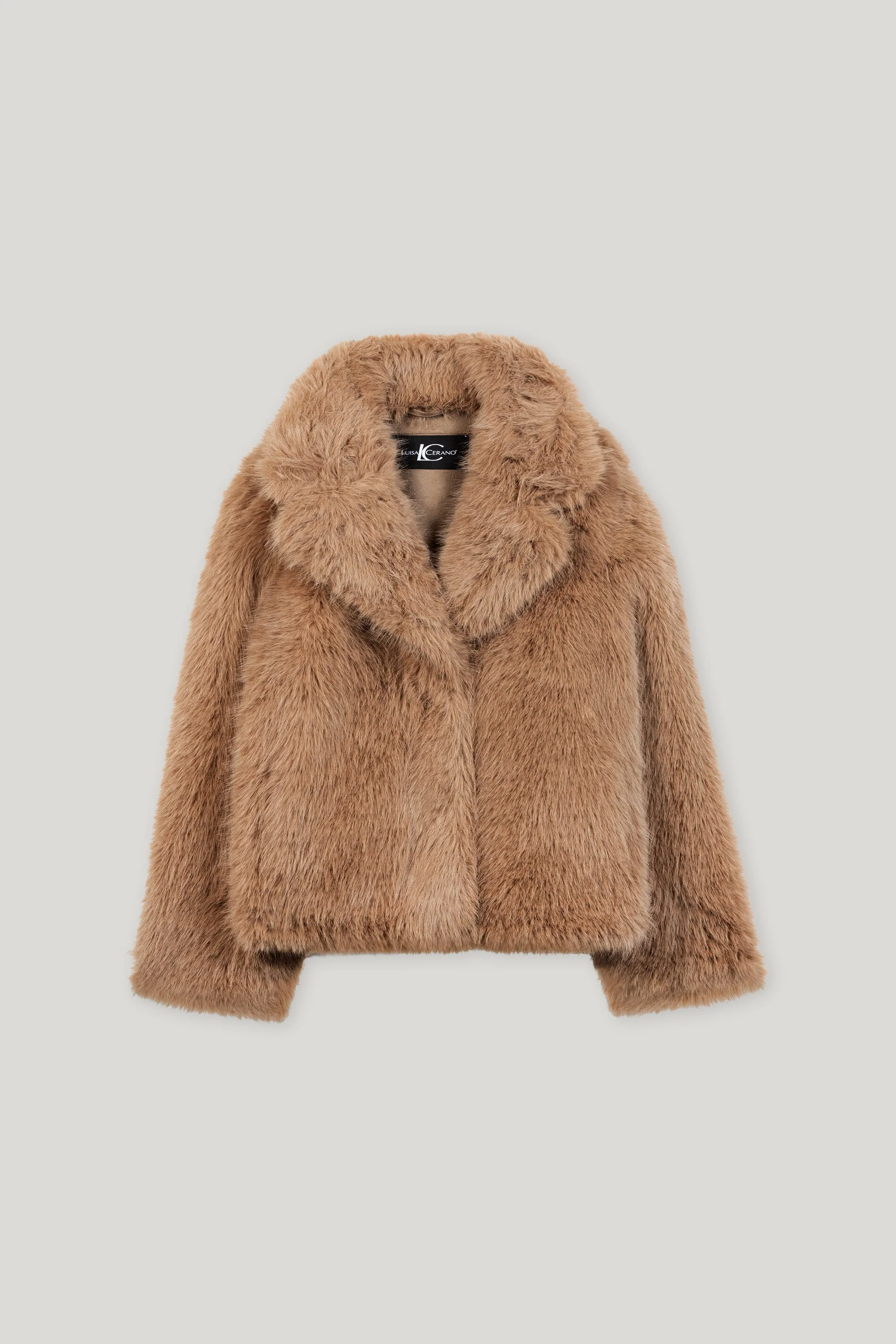 Jacke in Fell-Optik - light walnut - Standard - Image 5