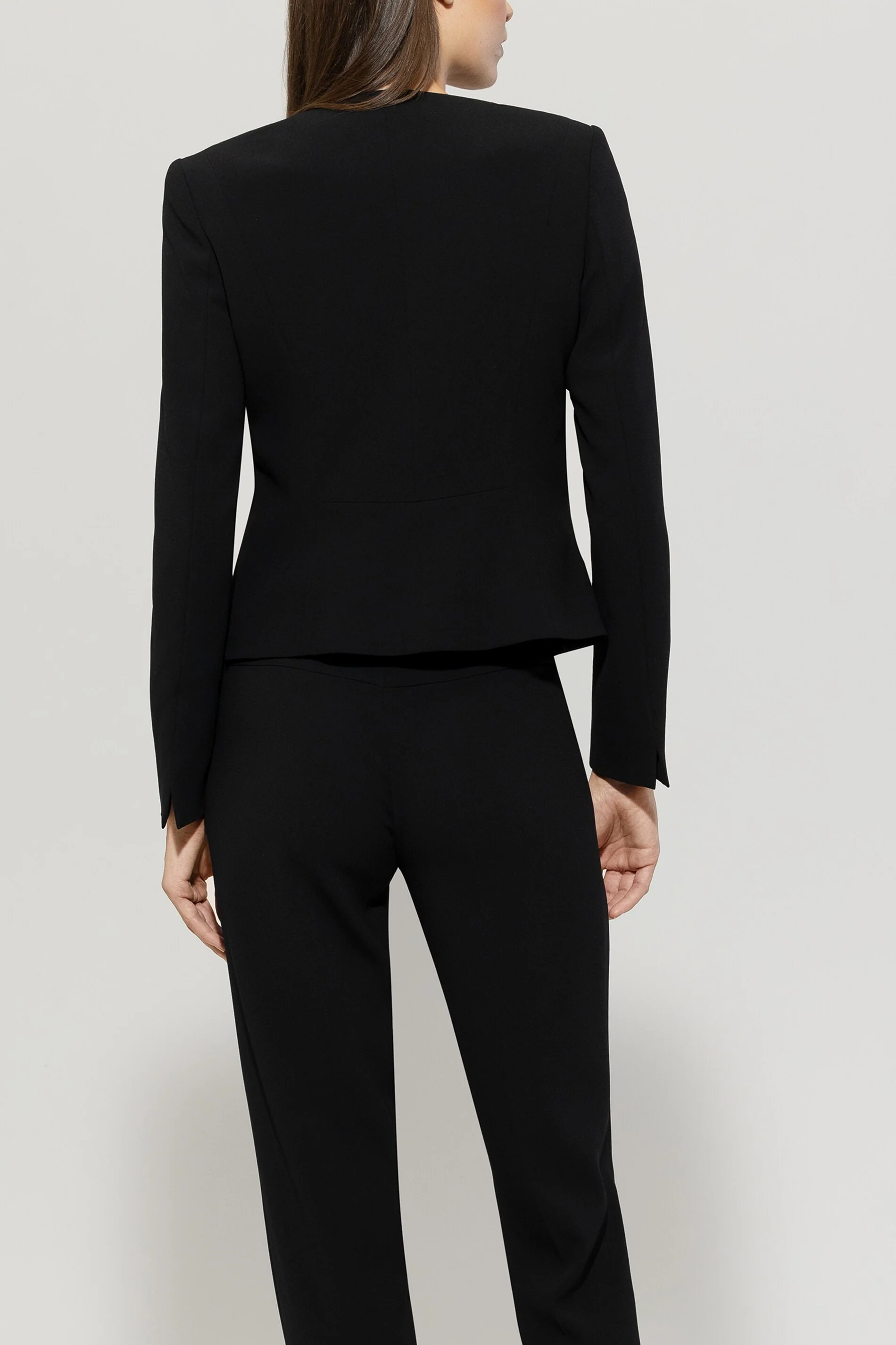Jacket aus Techno Sablé - black - Standard - Image 3