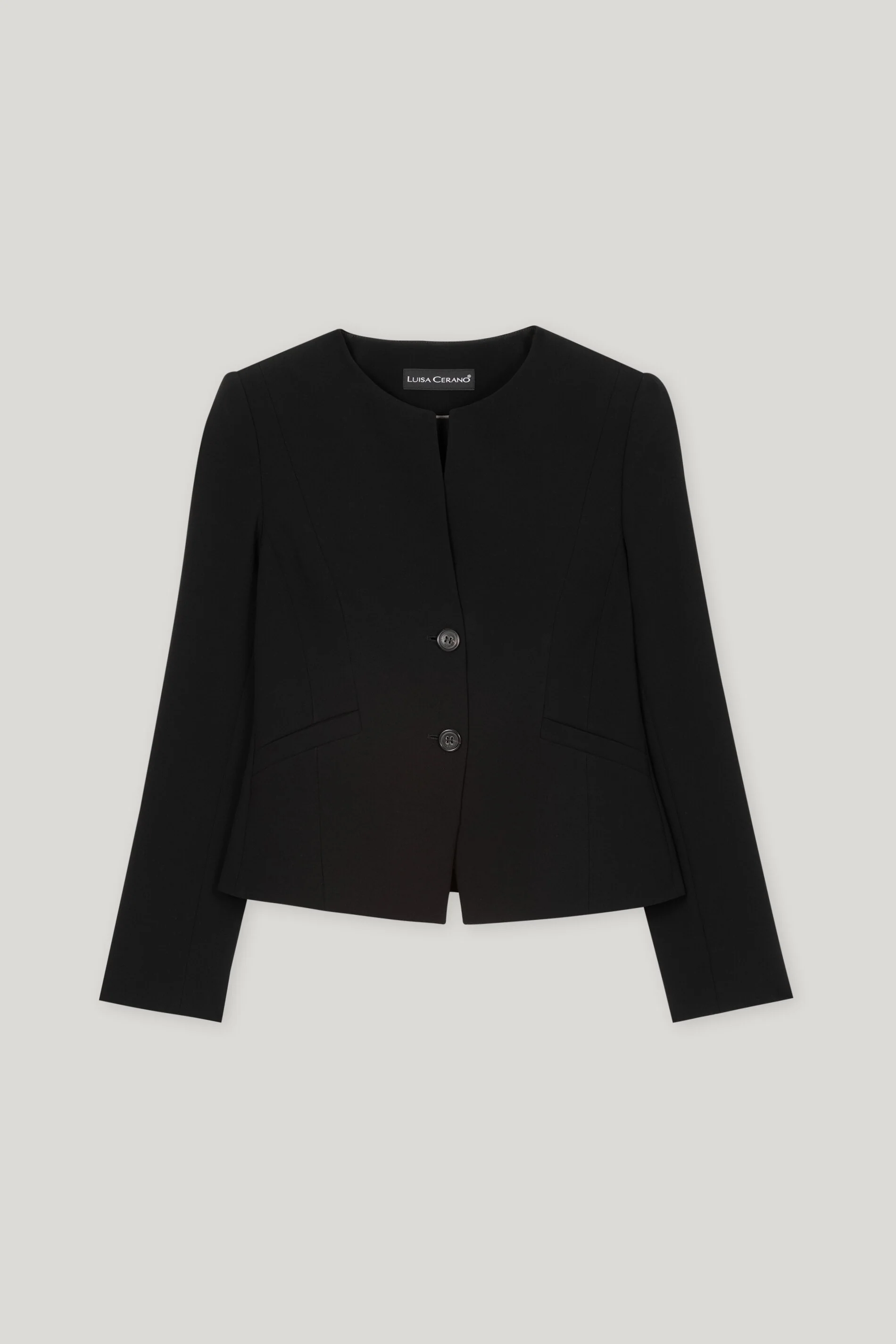Jacket aus Techno Sablé - black - Standard - Image 5