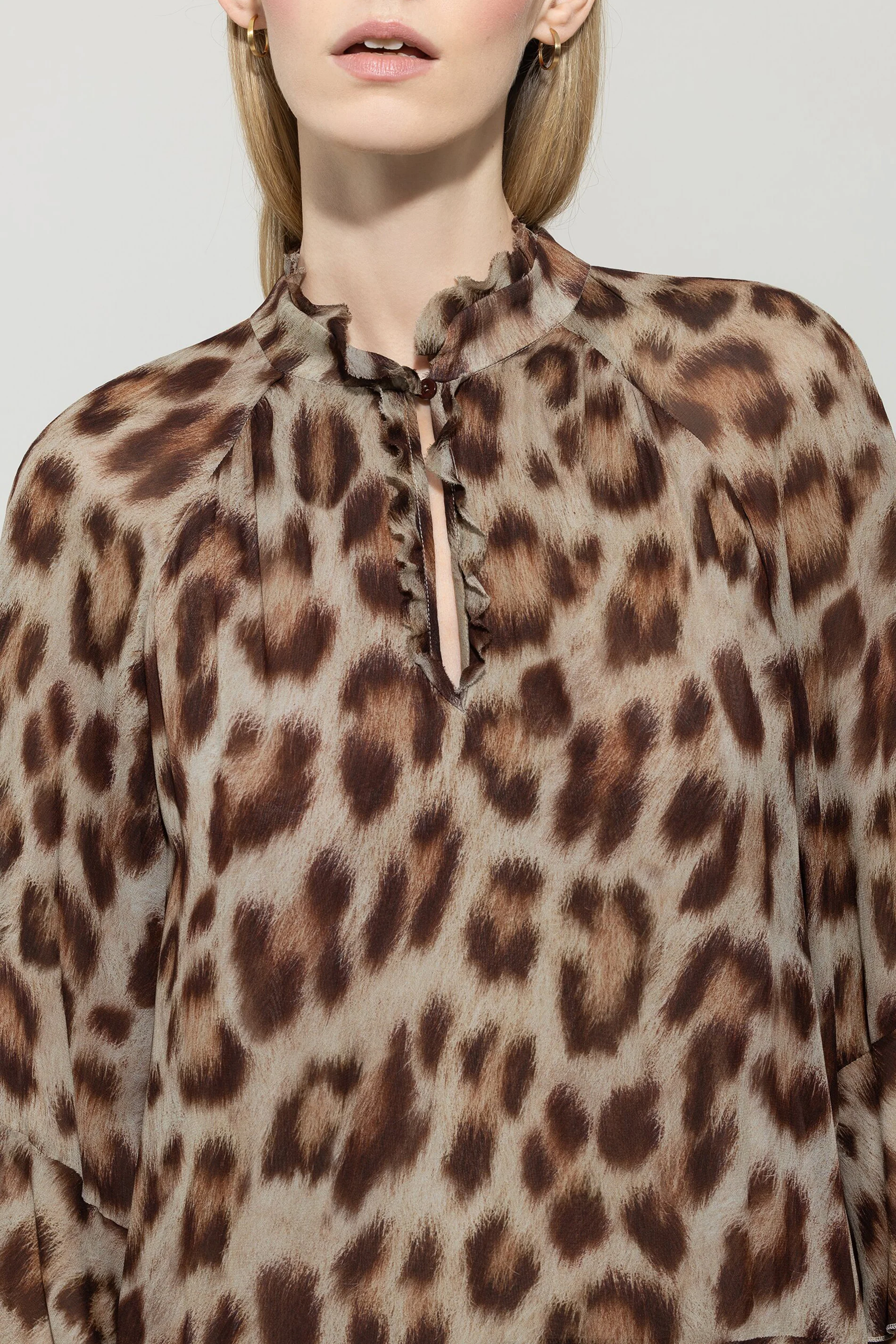 Kleid mit Animal-Print - multi - Standard - Image 4