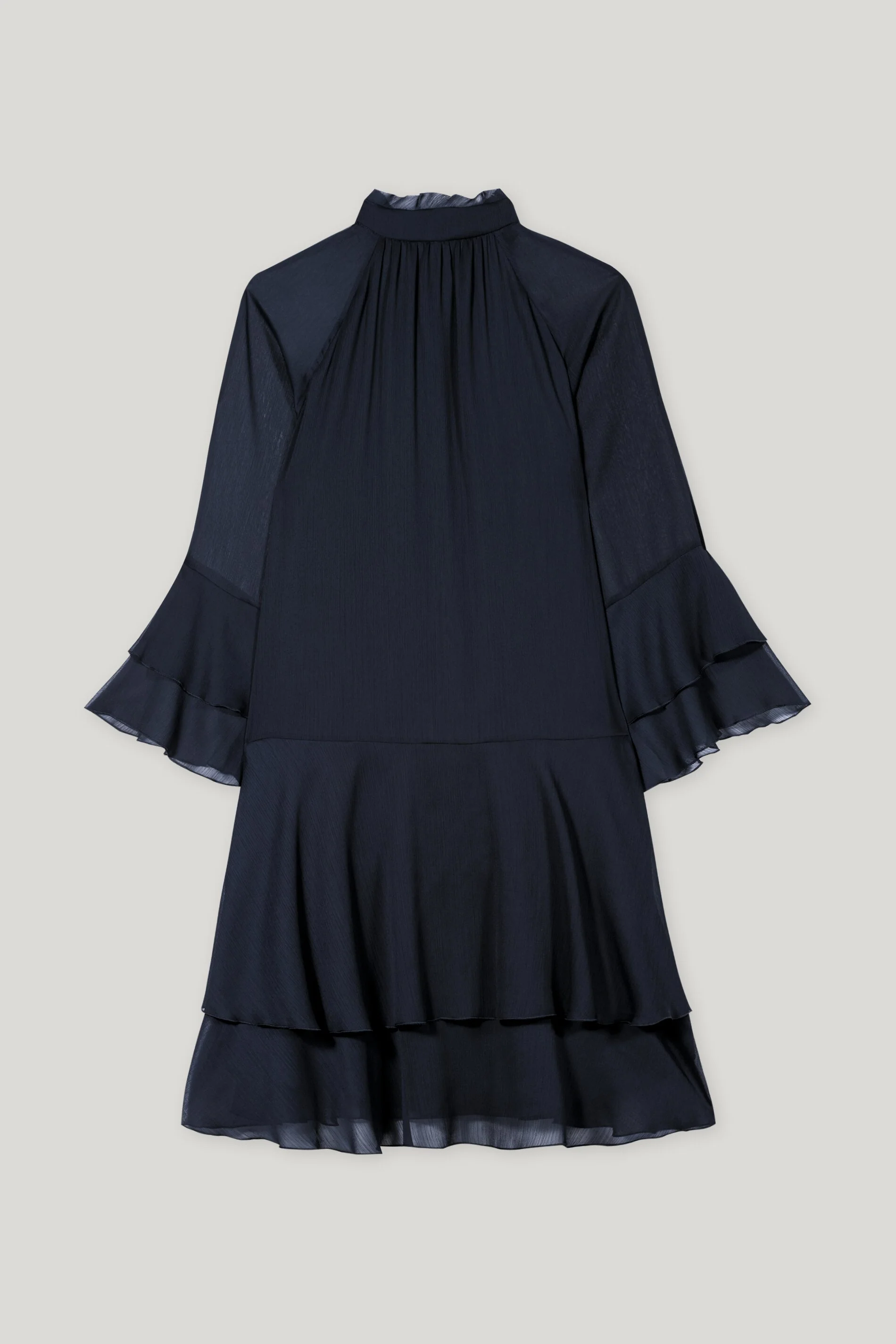 Kleid mit Rüschendetails - dark blue - Standard - Image 6