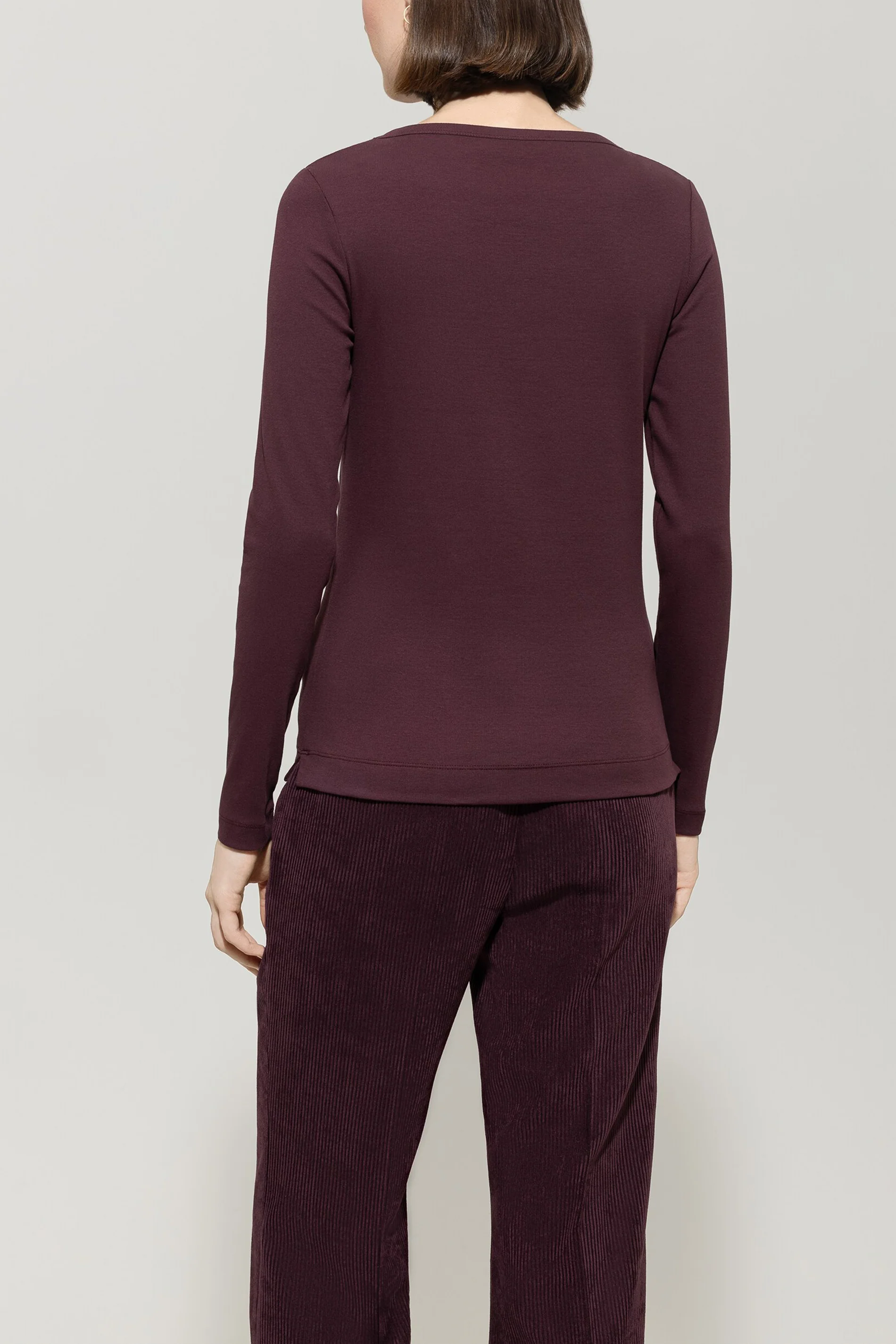 Langarm-Shirt - burgundy - Standard - Image 3