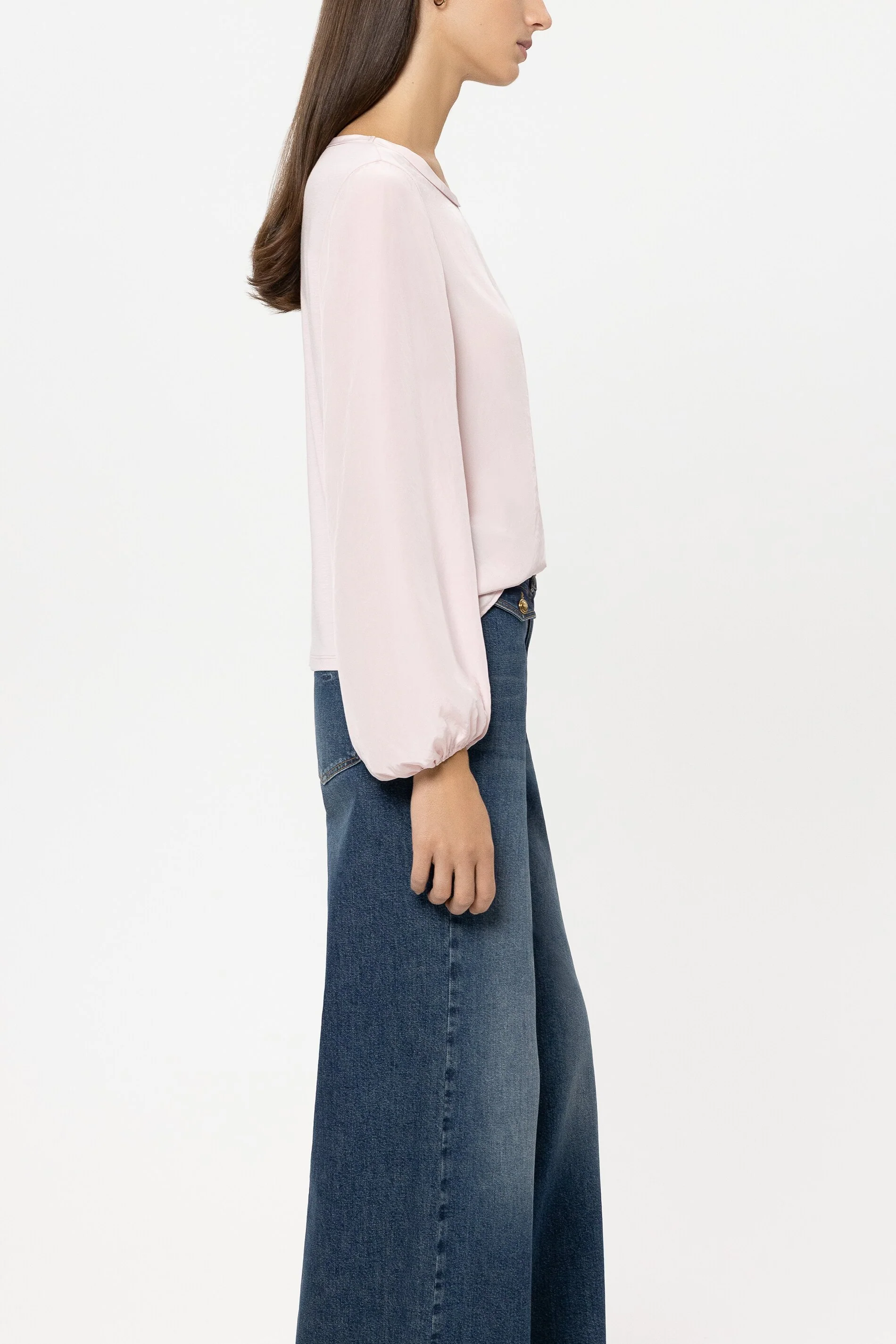 Langarm-Shirt mit Patch - creamy blush - Standard - Image 2