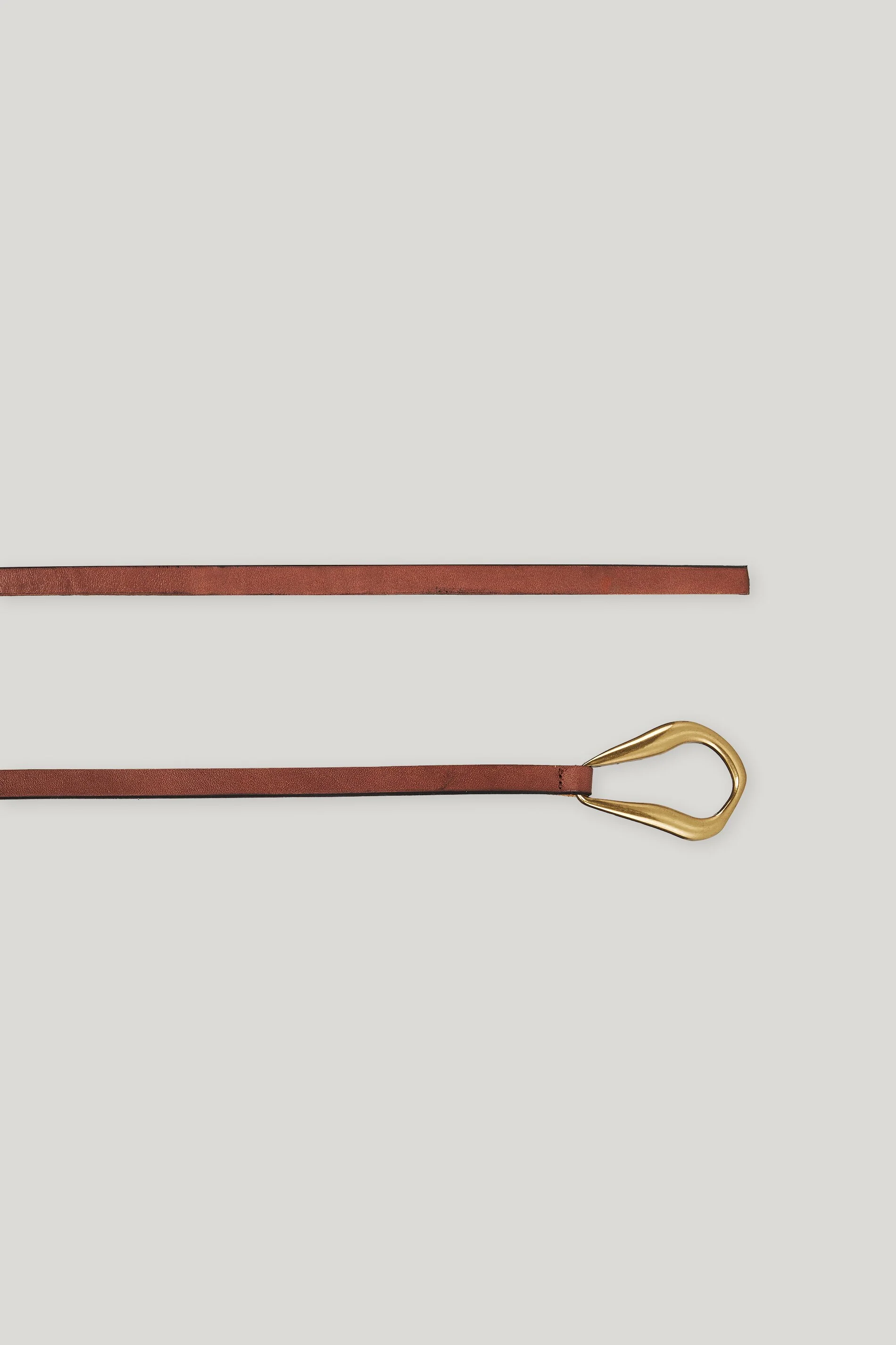 Ledergürtel mit Deko-Schnalle - cinnamon - Standard - Image 3