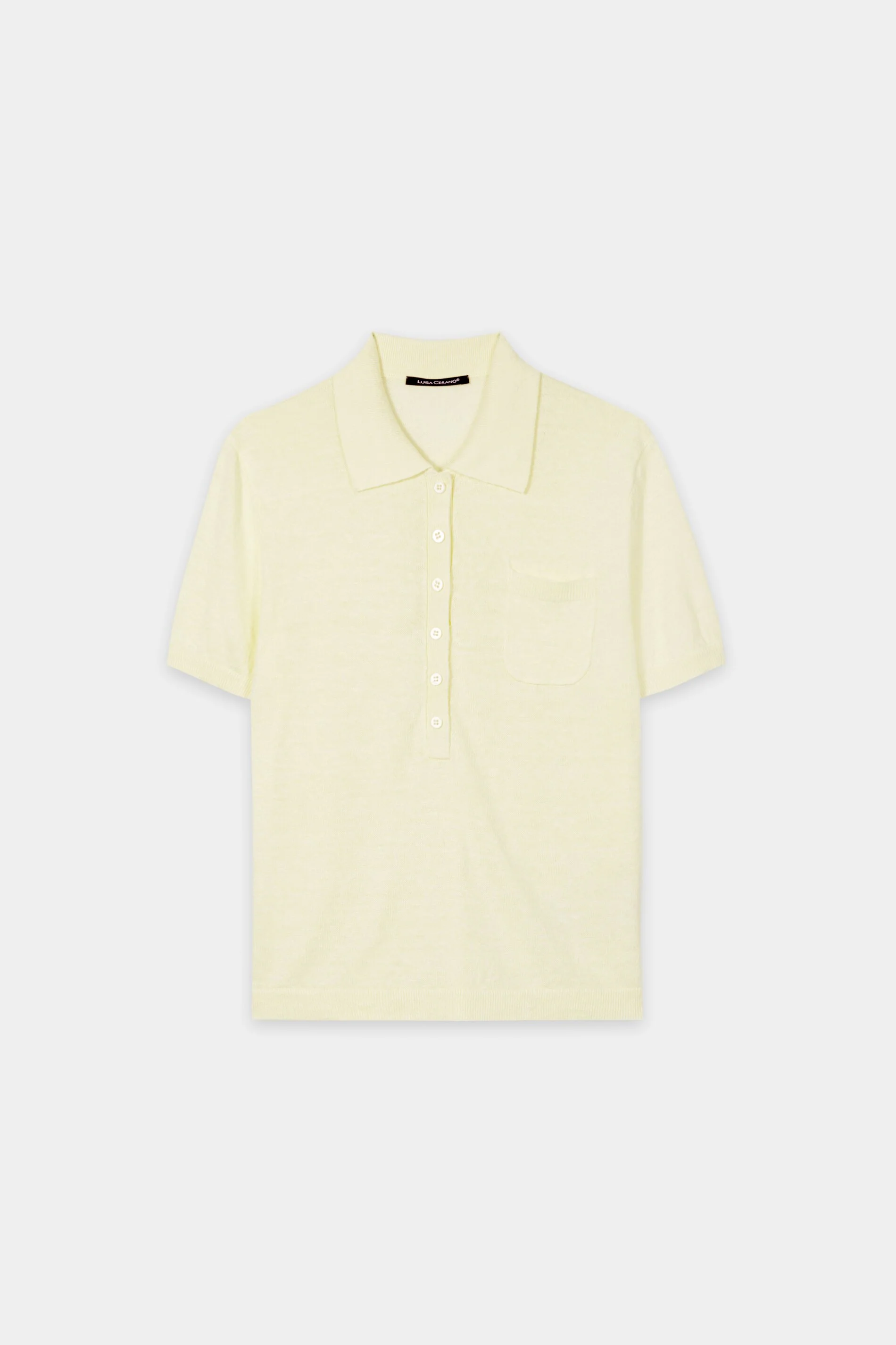 Leinen-Polo - citron - Standard - Image 5
