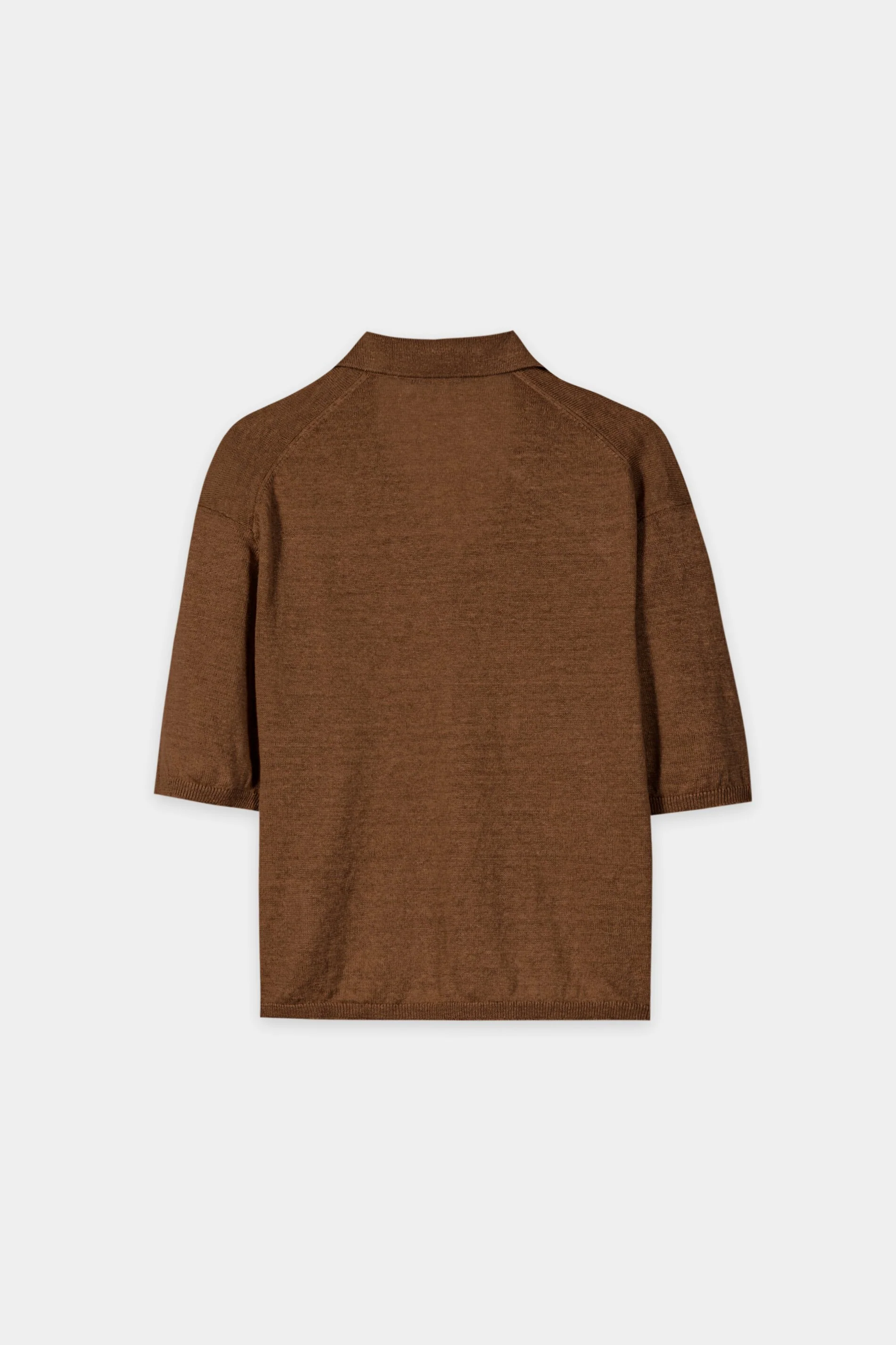 Leinen-Polo - dark terracotta - Standard - Image 6