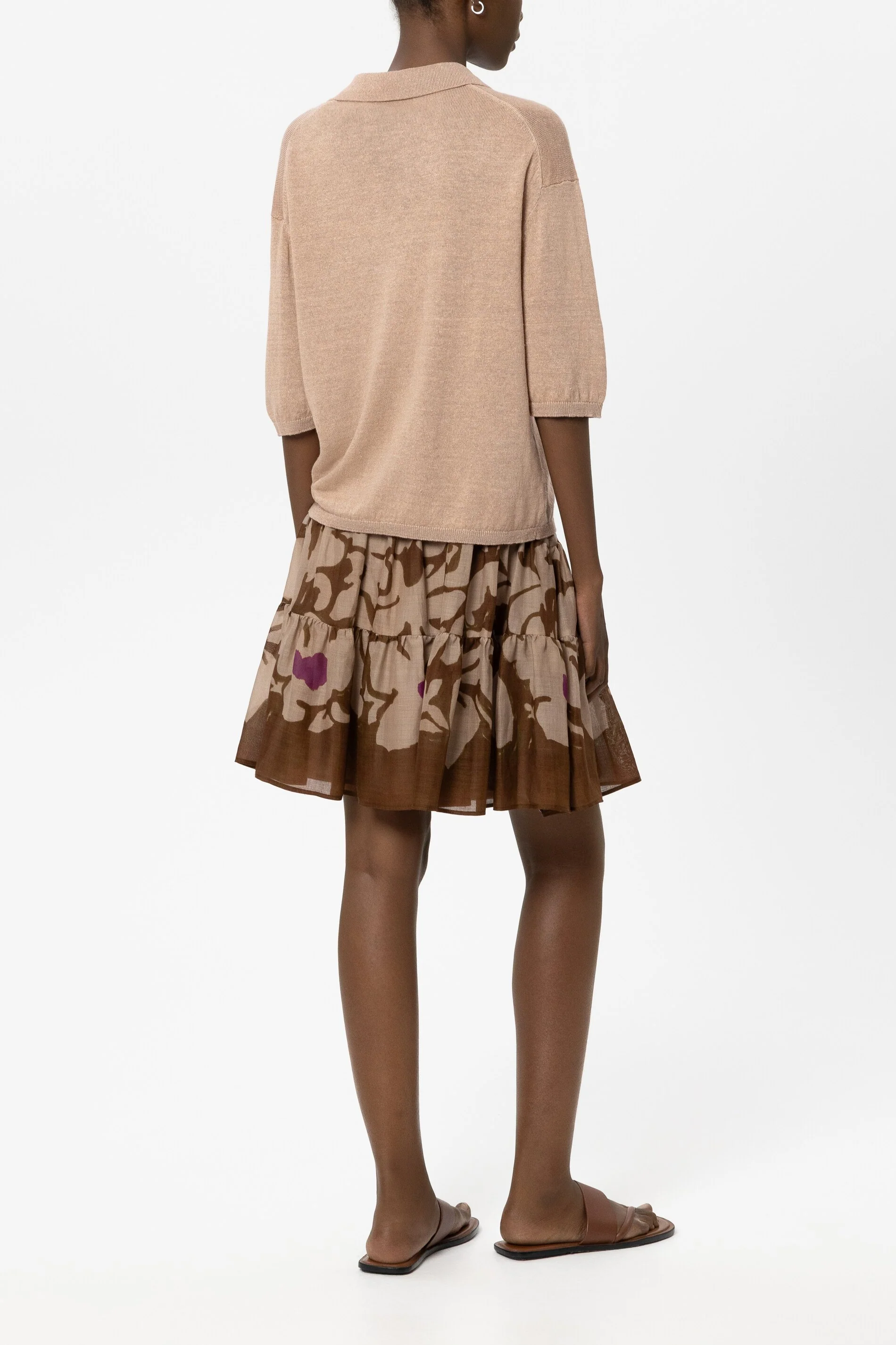 Leinen-Polo - light terracotta - Standard - Image 3