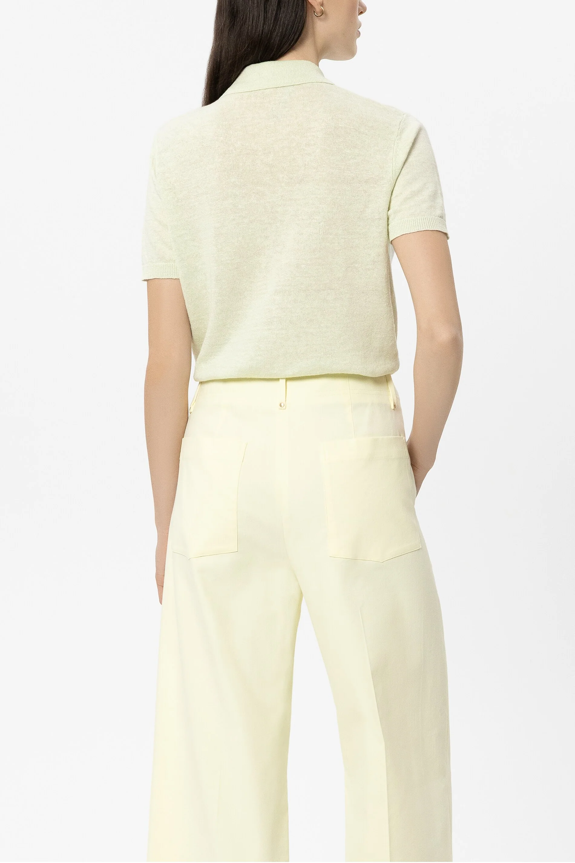 Leinen-Polo - pistachio - Standard - Image 3