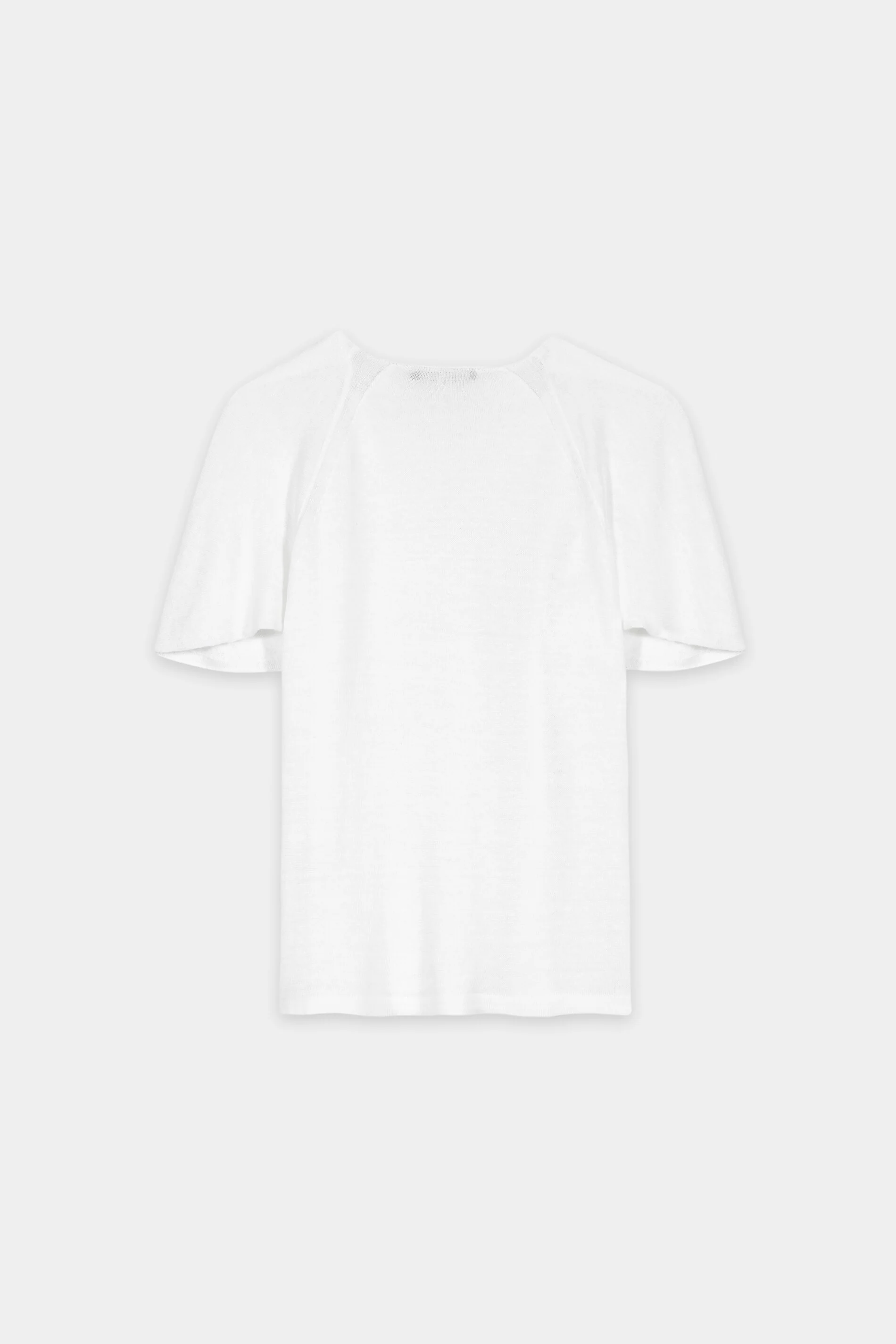 Leinen-Rundhals-Pullover - white - Standard - Image 6