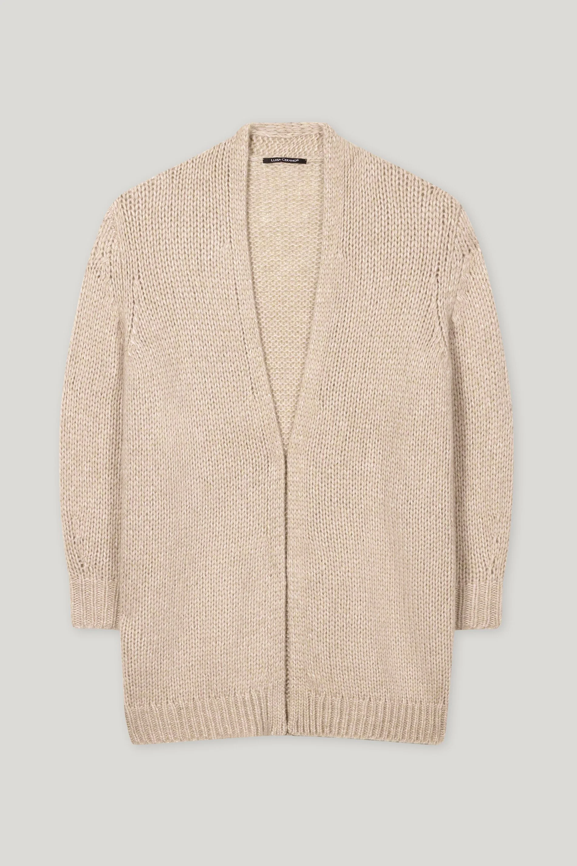 Long-Cardigan mit Open-Front - biscuit - Standard - Image 5