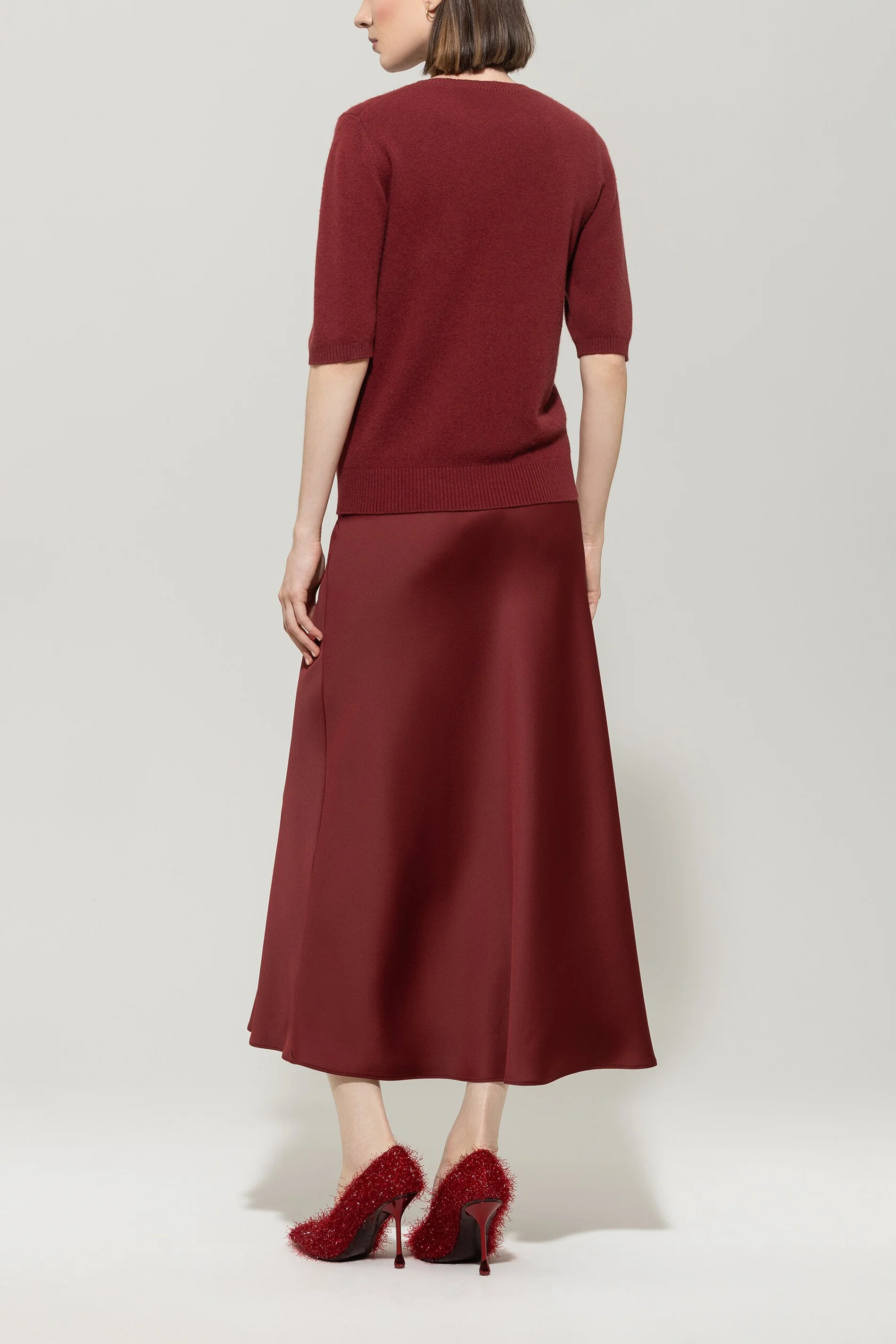 Maxi-Satinrock - berry red - Standard - Image 3