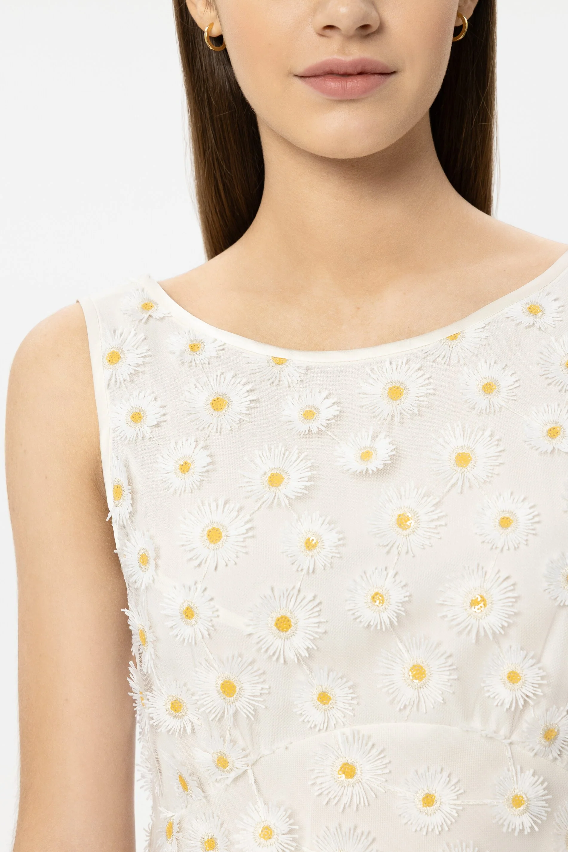Maxikleid mit Blüten - white - Standard - Image 4