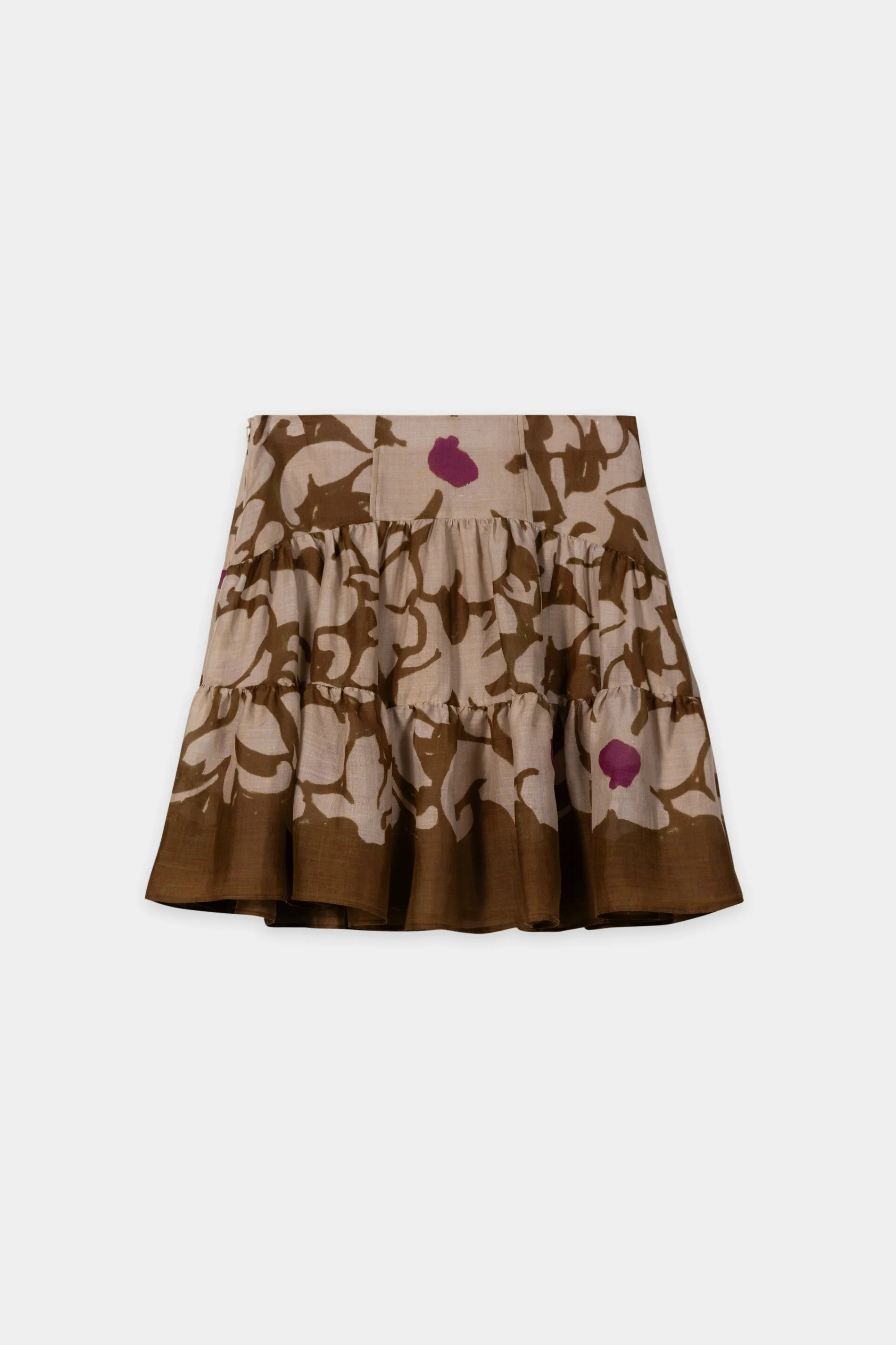 Mini-Rock mit Flower-Print - light terracotta / multi - Standard - Image 6
