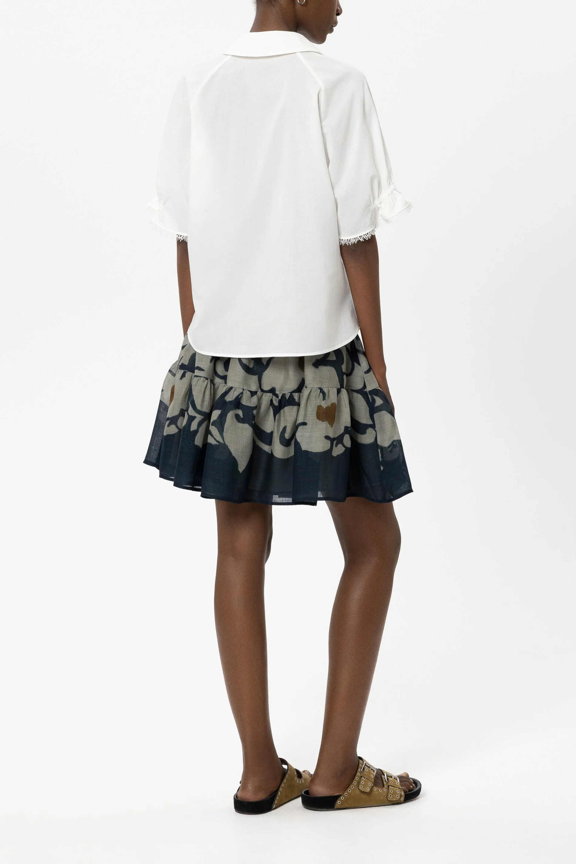 Mini-Rock mit Flower-Print - tinted blue / multi - Standard - Image 3
