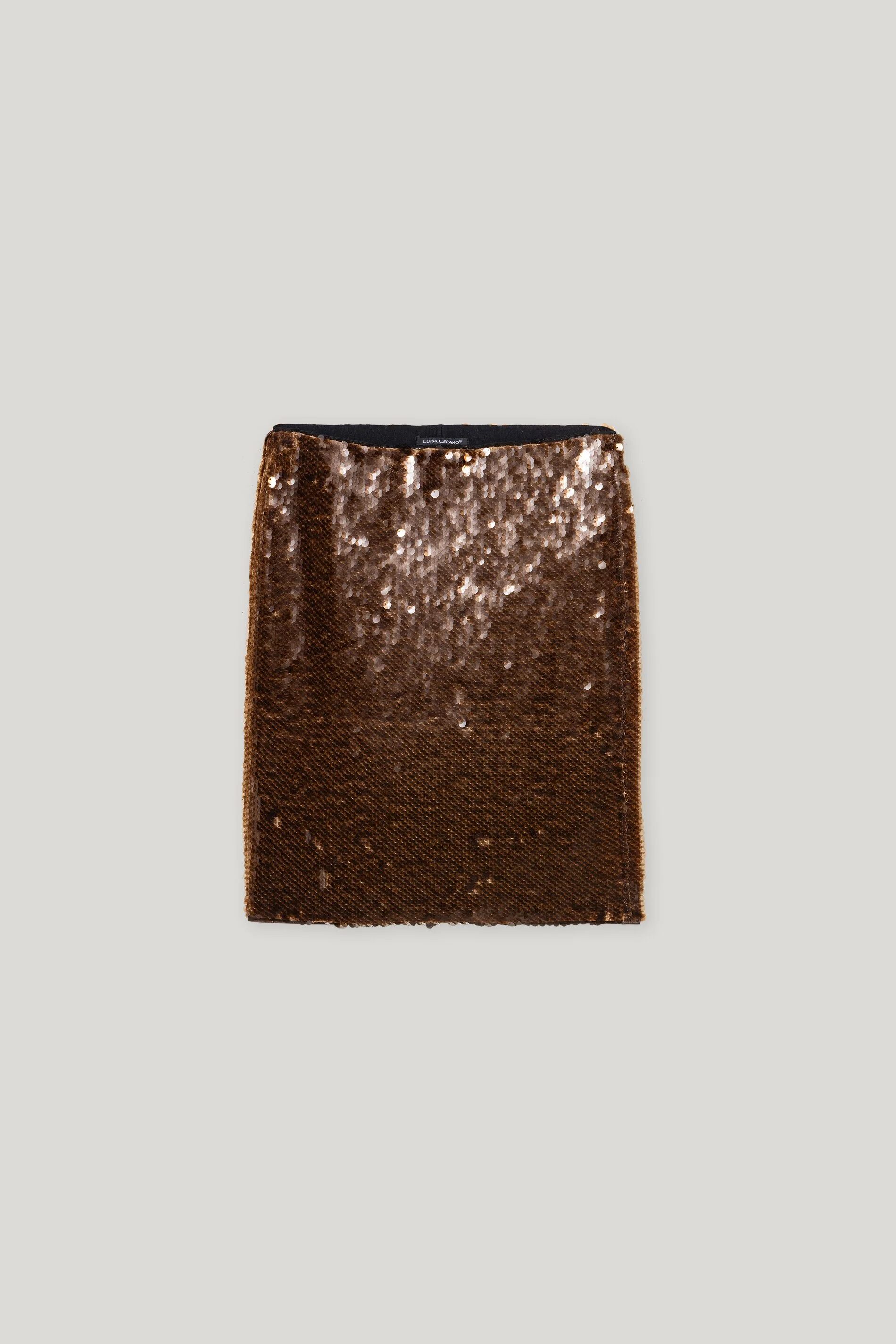Minirock mit Pailletten - walnut - Standard - Image 5