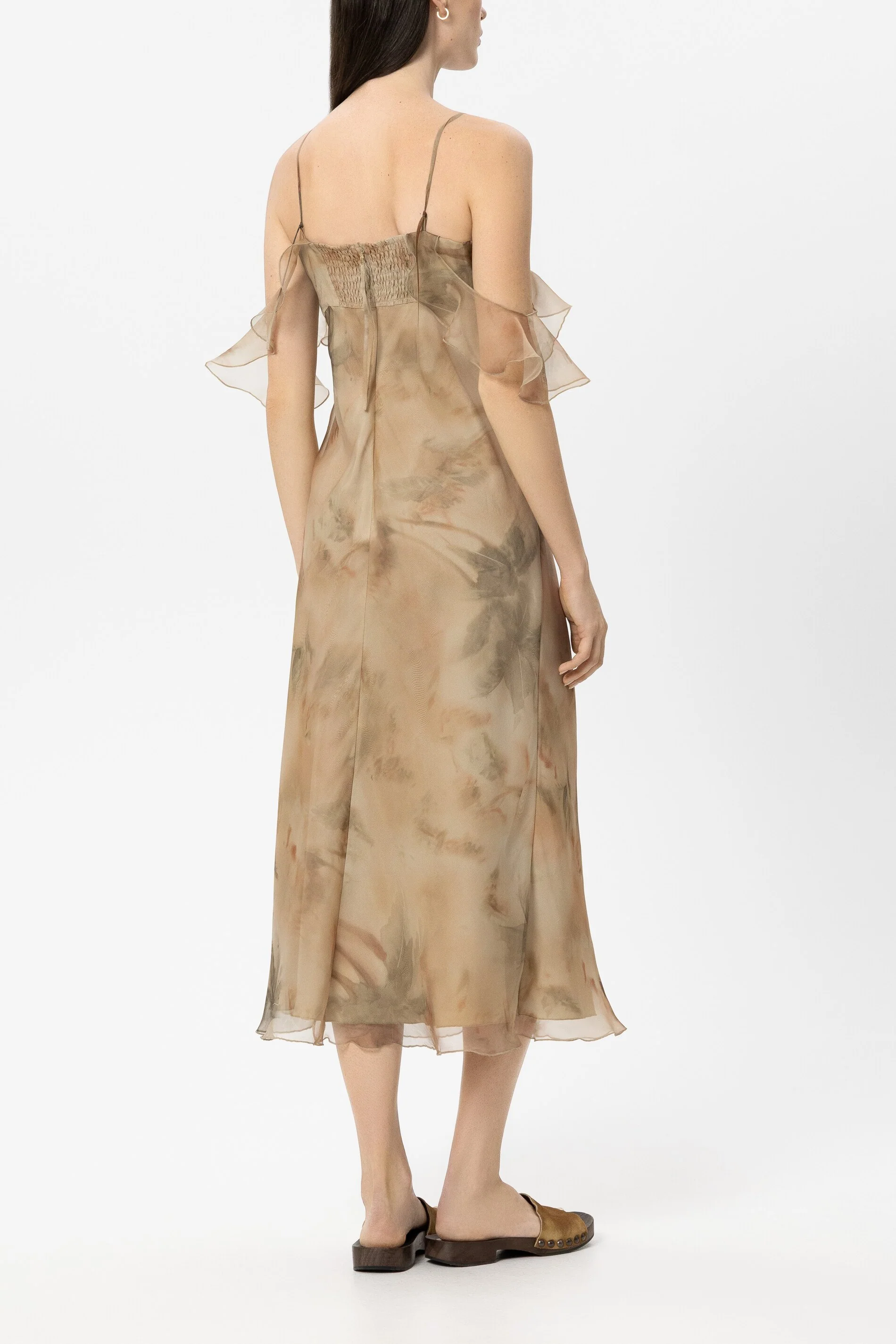 Organza-Kleid mit Print - multi - Standard - Image 3