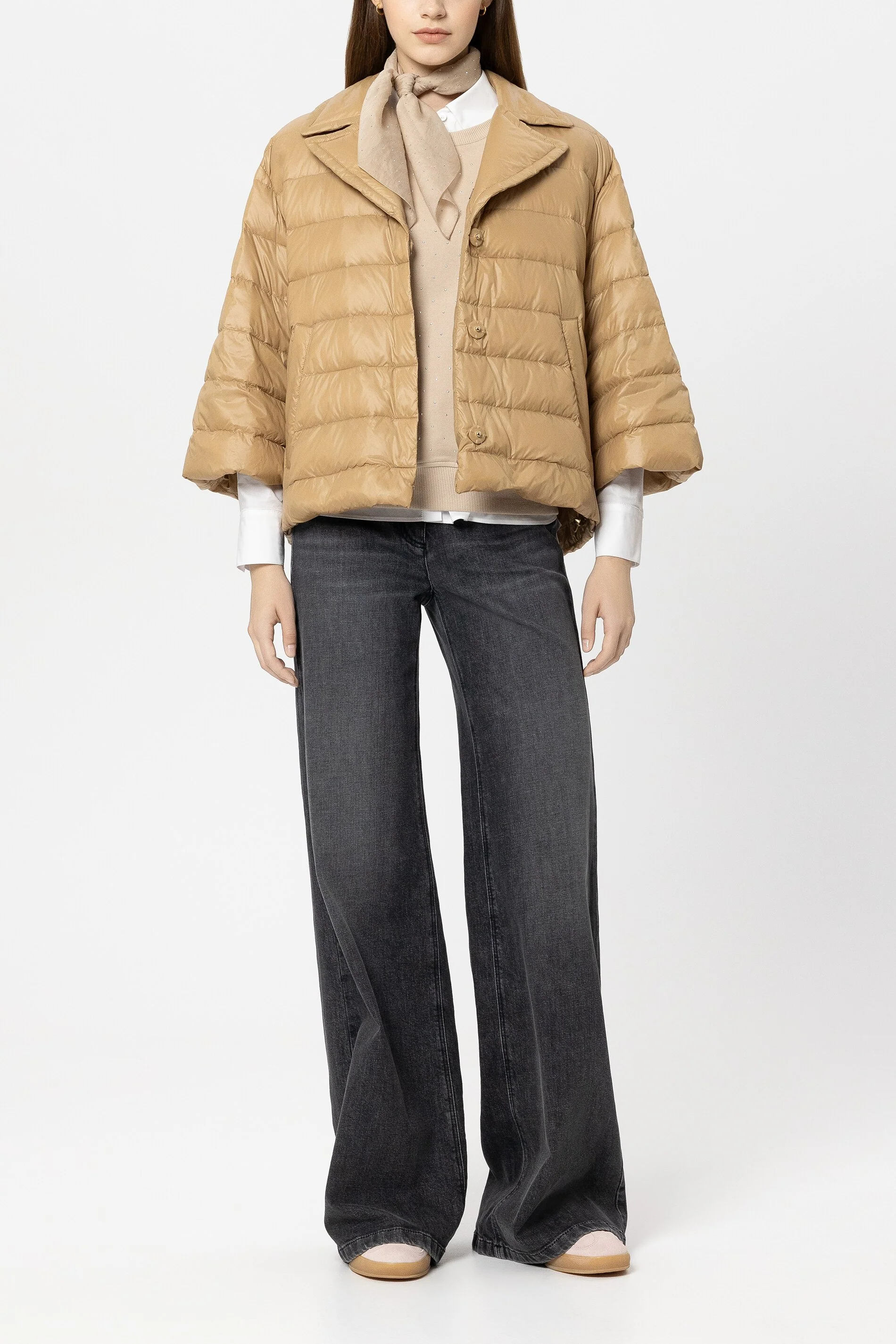 Outdoor-Capejacke - golden camel - Standard