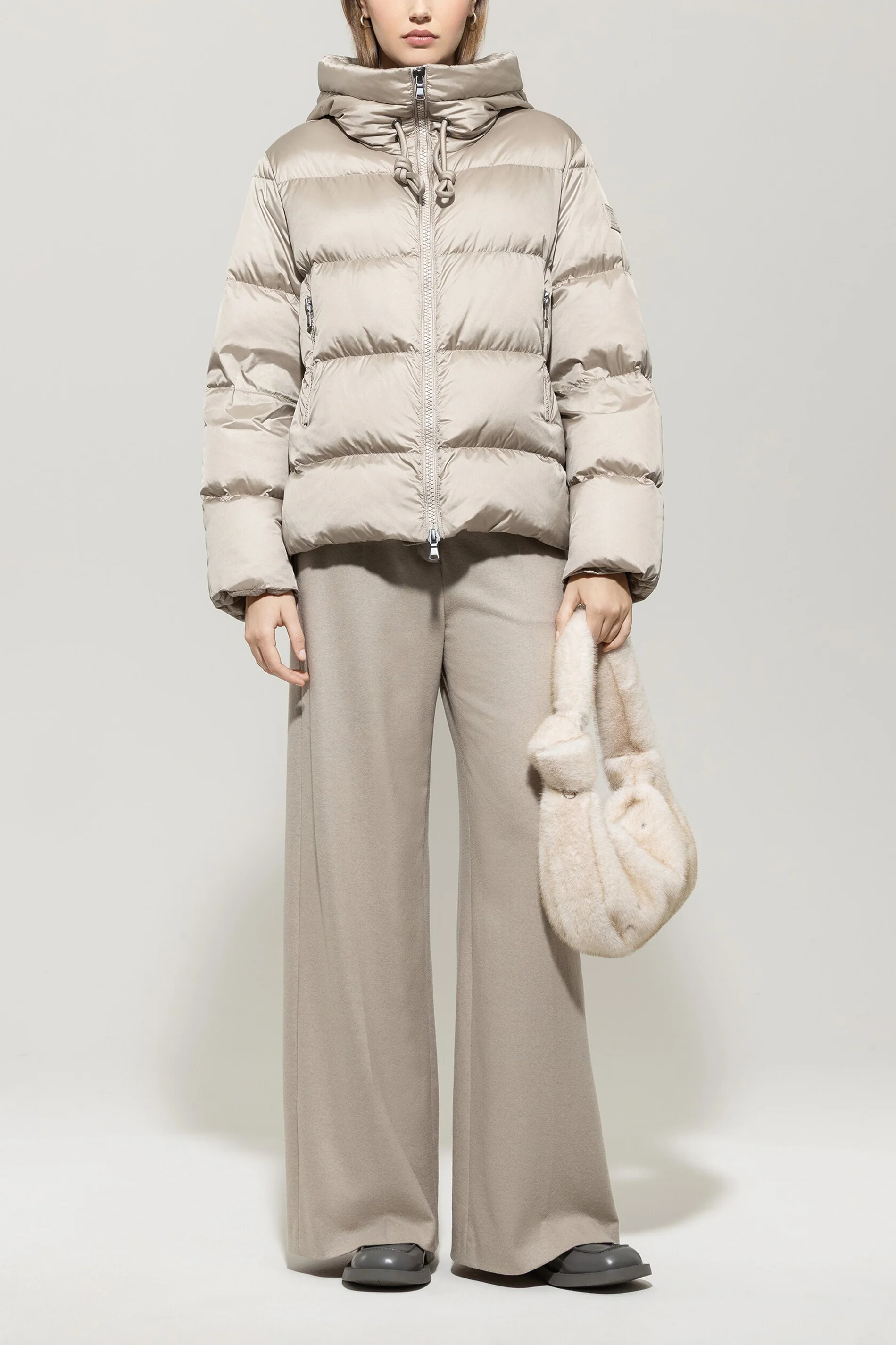 Outdoor-Daunenjacke - oyster - Standard