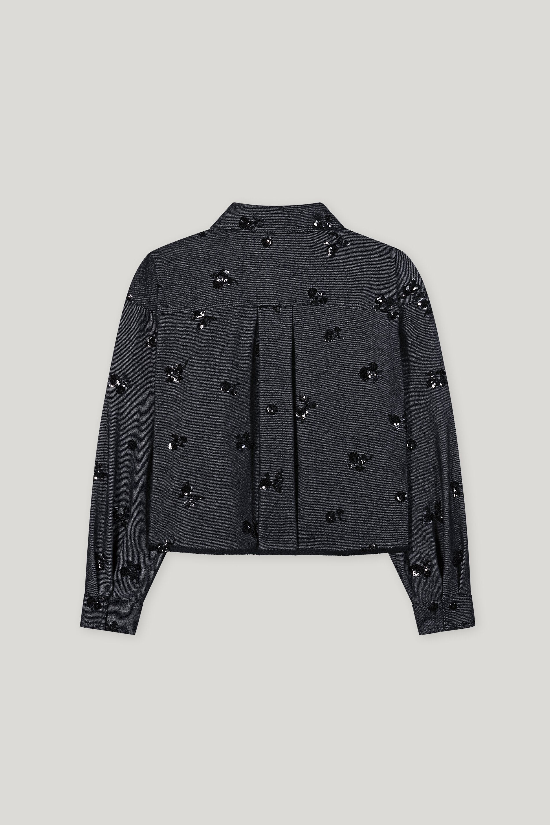 Pailletten-Denim-Hemd - dark denim blue - Standard - Image 6