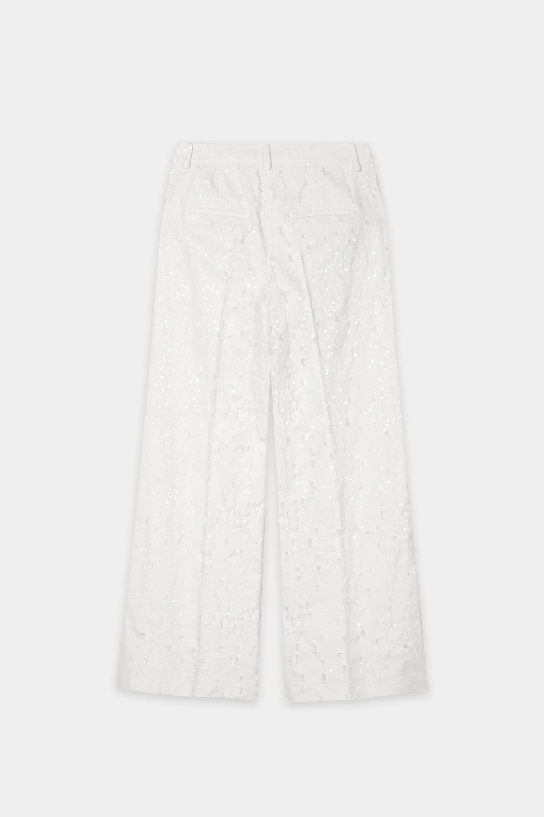 Pailletten-Wideleg-Pants - white - Standard - Image 6