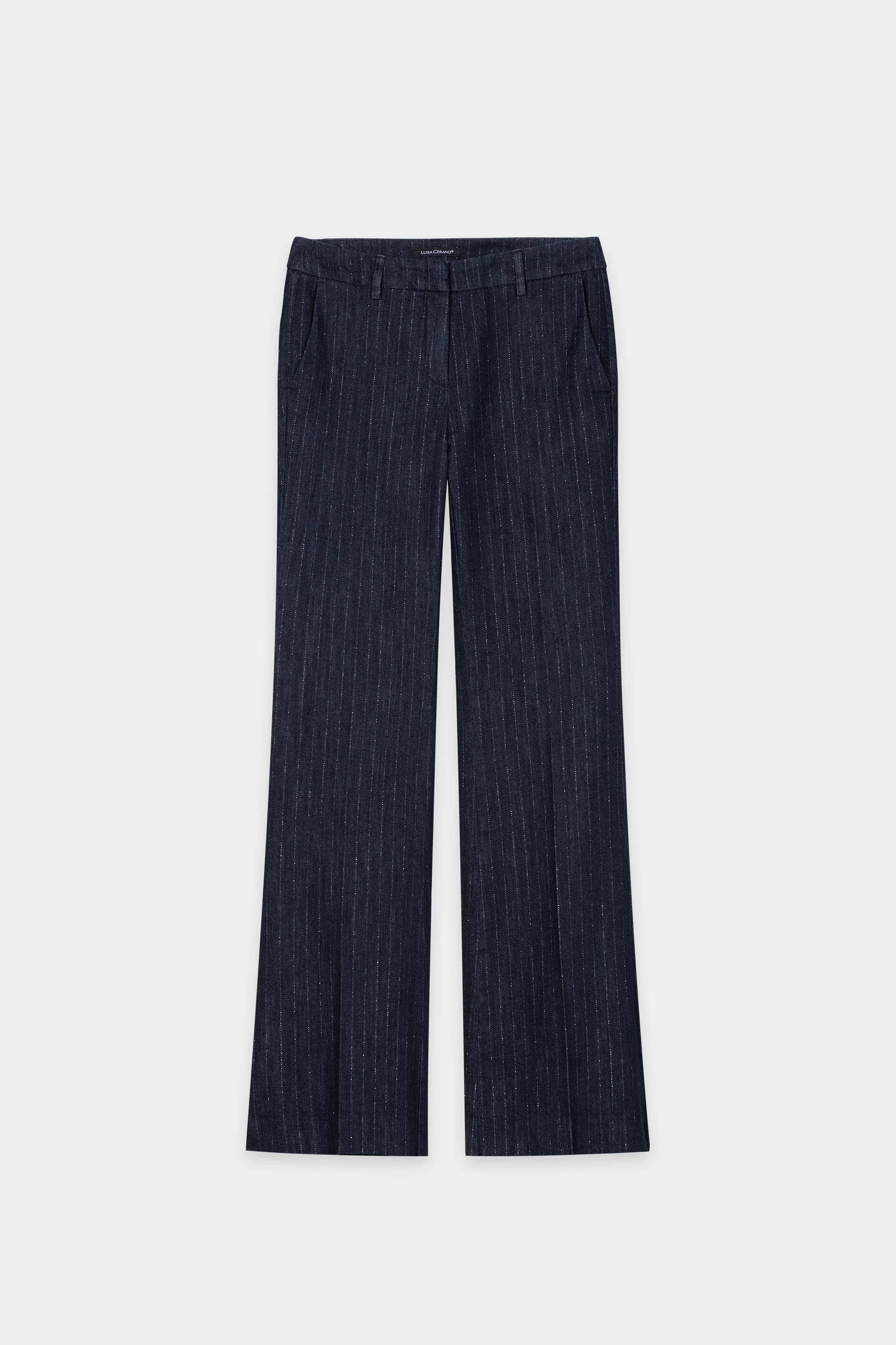 Pinstripe-Bootleg-Denim - denim blue - Standard - Image 5