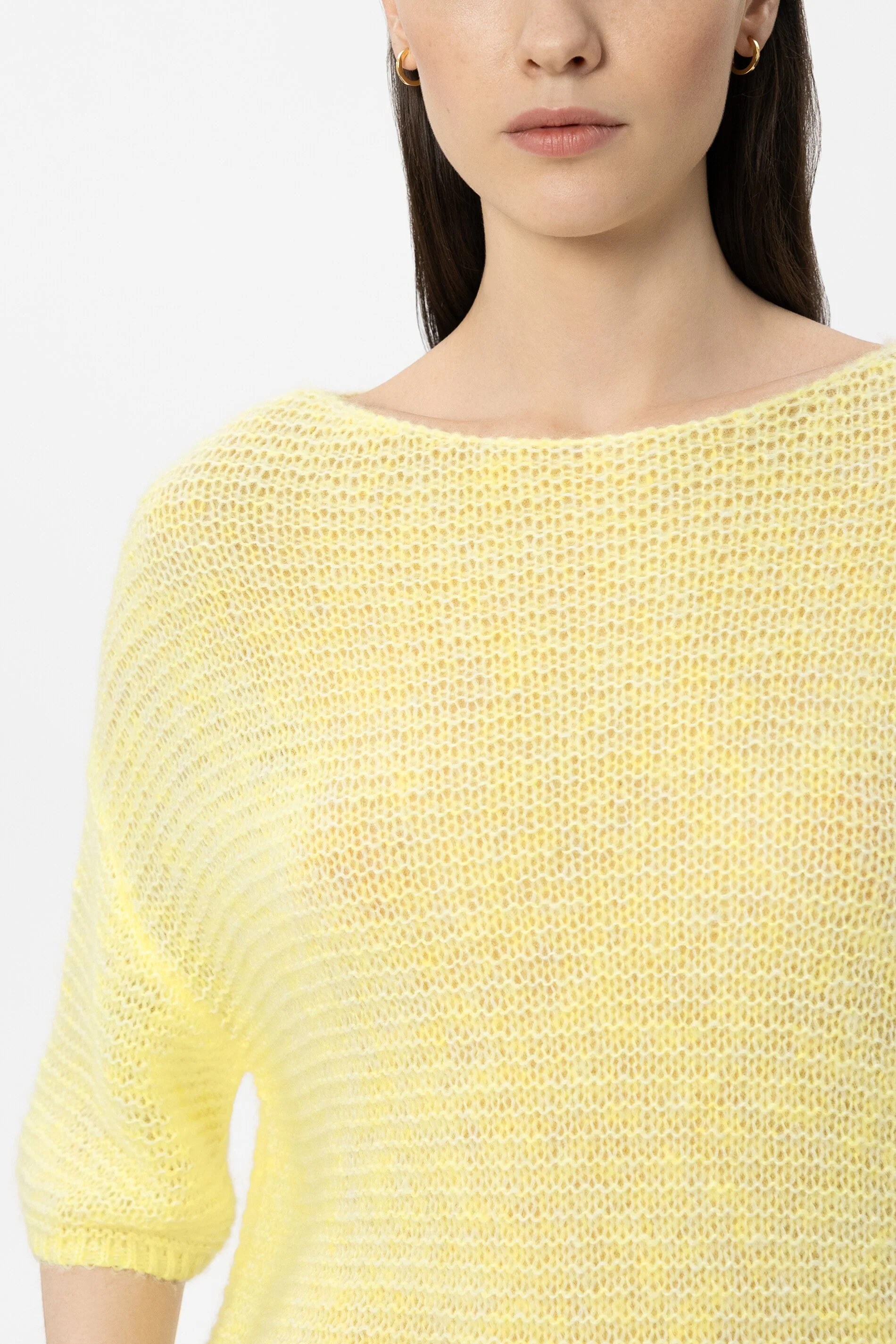 Pullover aus Alpaka-Mix - citron - Standard - Image 4