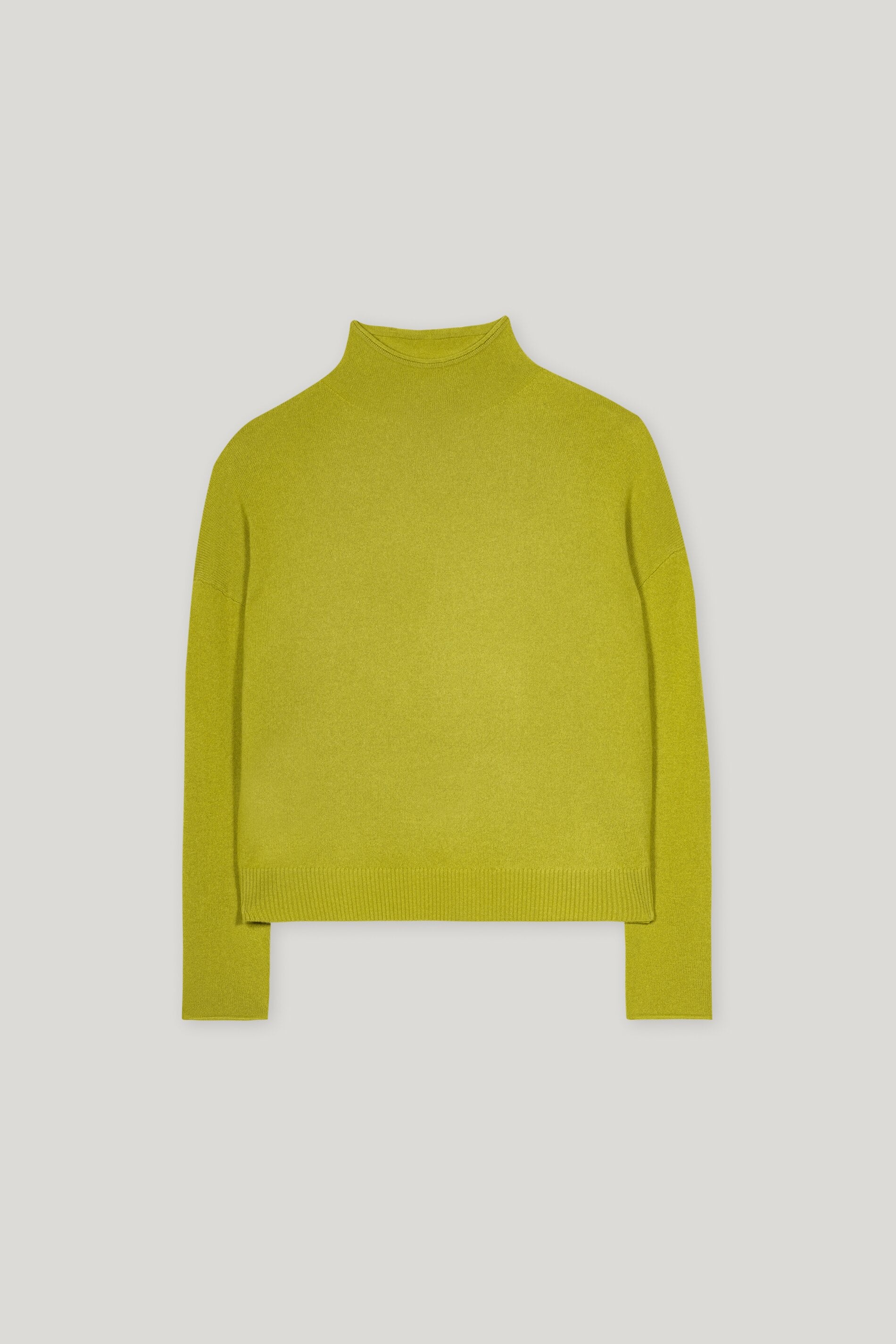 Pullover aus Kaschmir-Mix - acid green - Standard - Image 5