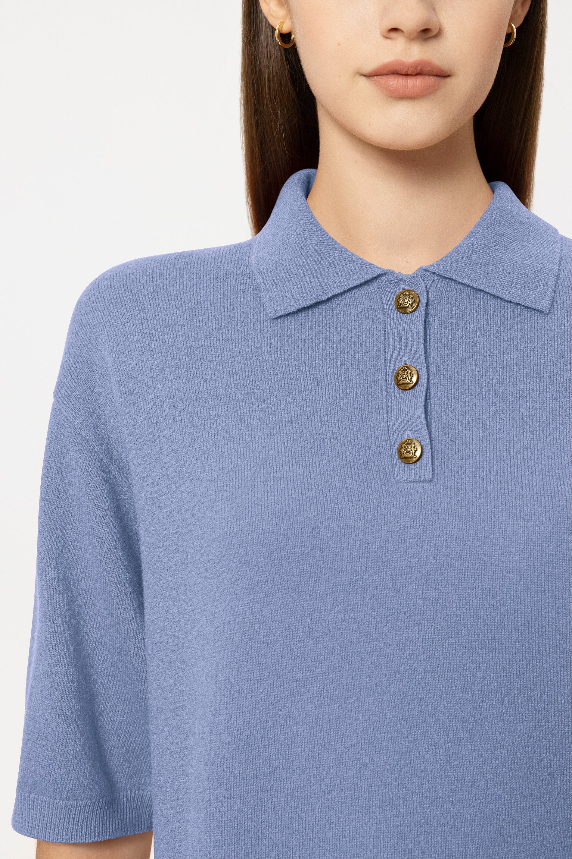 Pullover aus Kaschmir-Mix - casual blue - Standard - Image 4