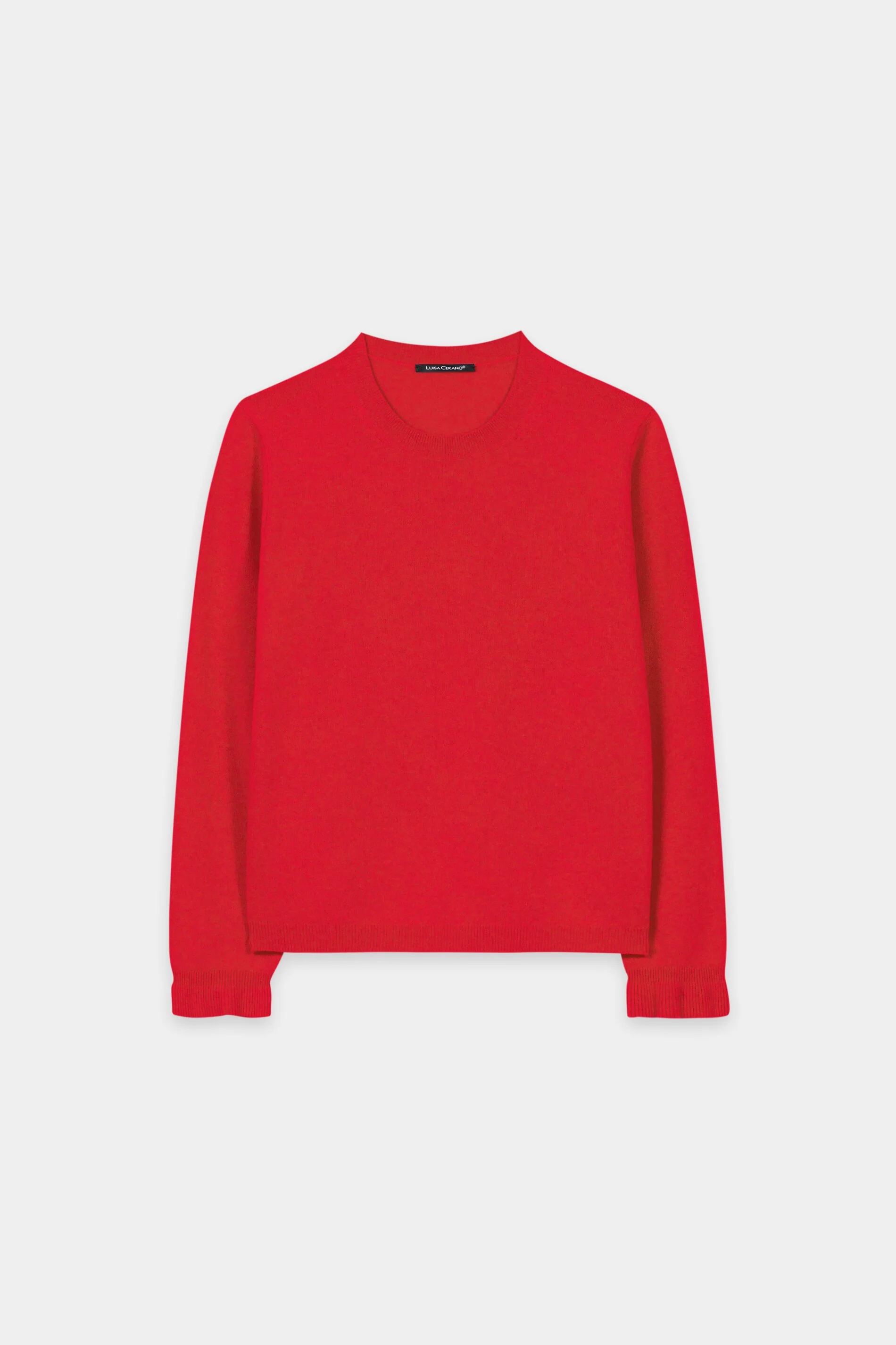 Pullover aus Kaschmir-Mix - cherry red - Standard - Image 5