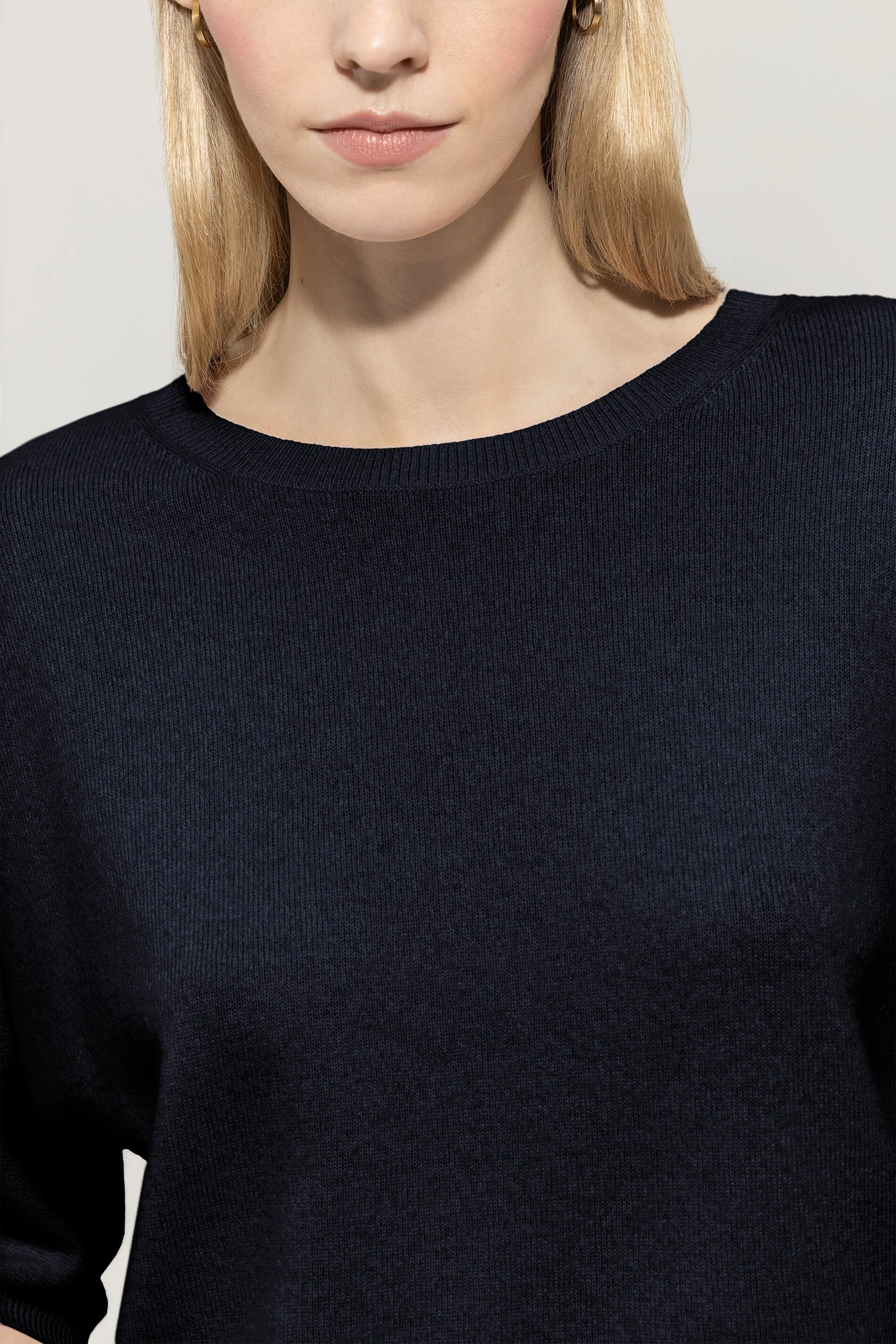 Pullover aus Kaschmir-Mix - dark blue - Standard - Image 4