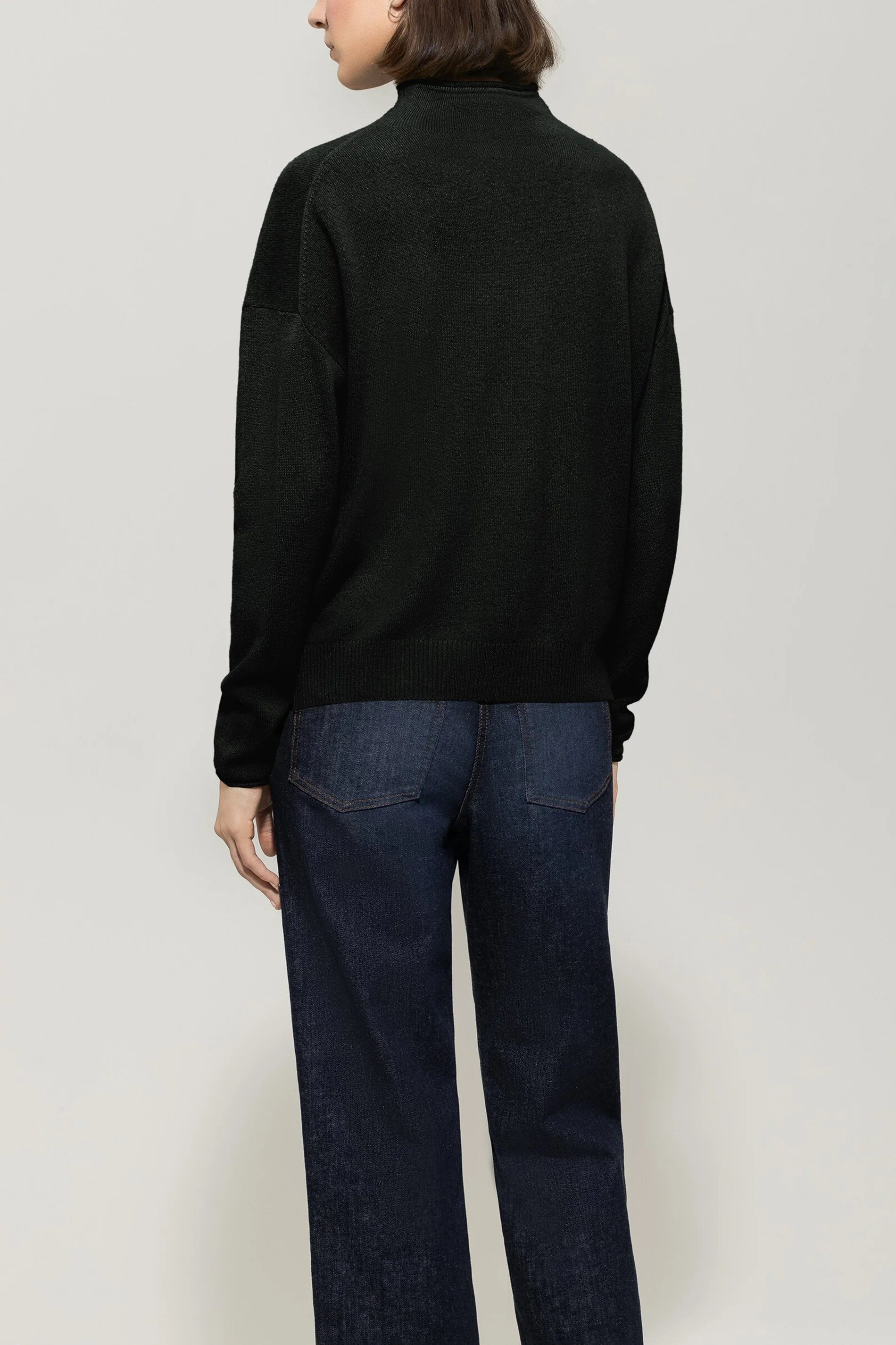 Pullover aus Kaschmir-Mix - deep black - Standard - Image 3