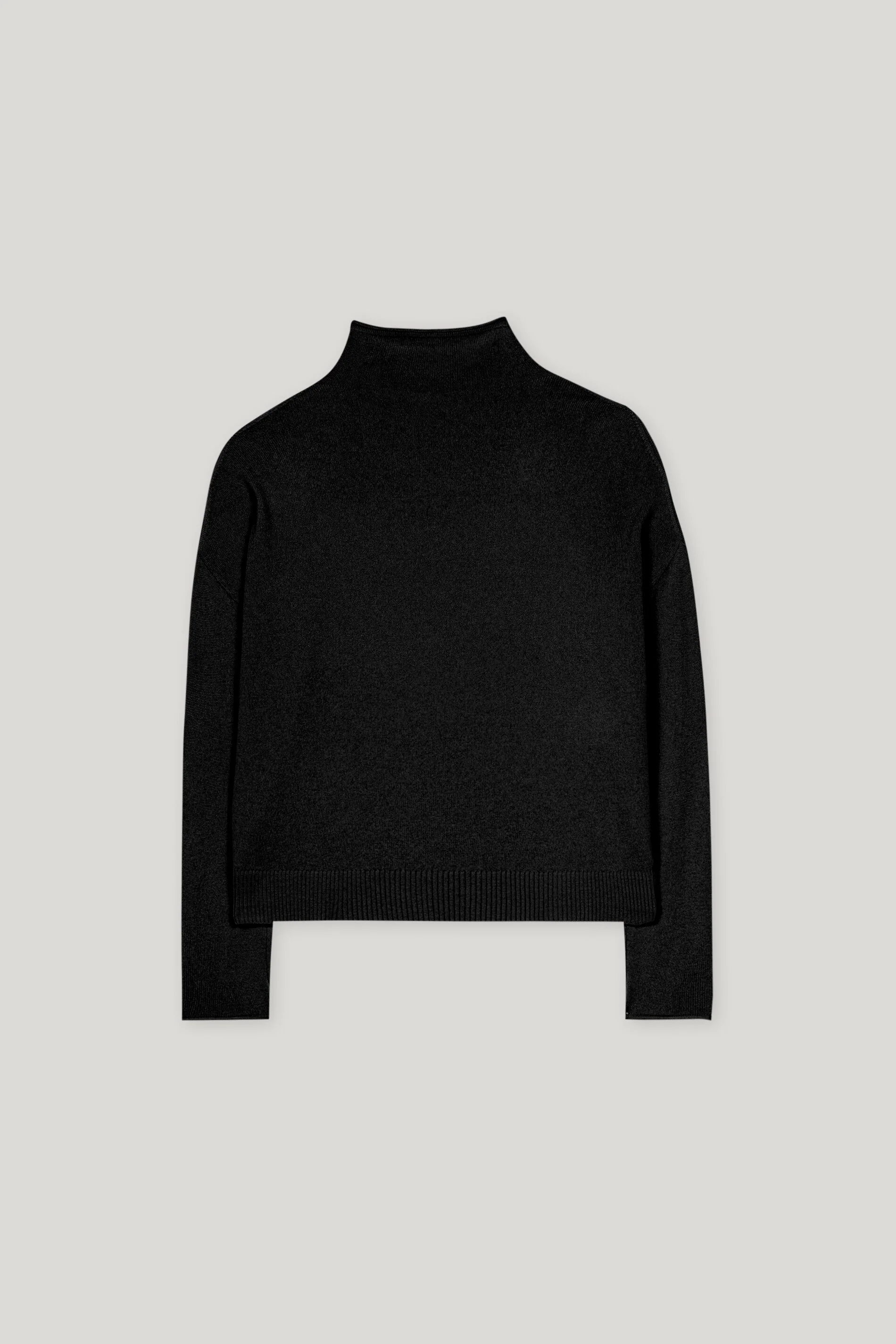 Pullover aus Kaschmir-Mix - deep black - Standard - Image 6