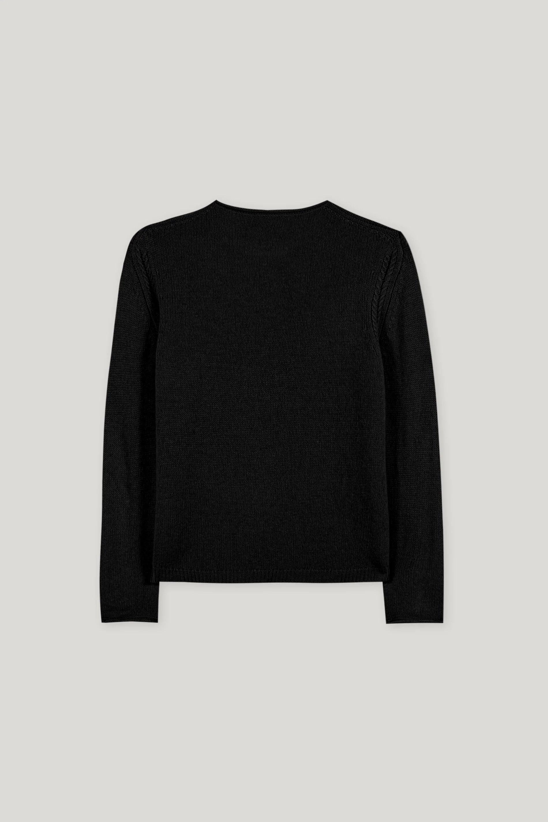 Pullover aus Kaschmir-Mix - deep black - Standard - Image 6