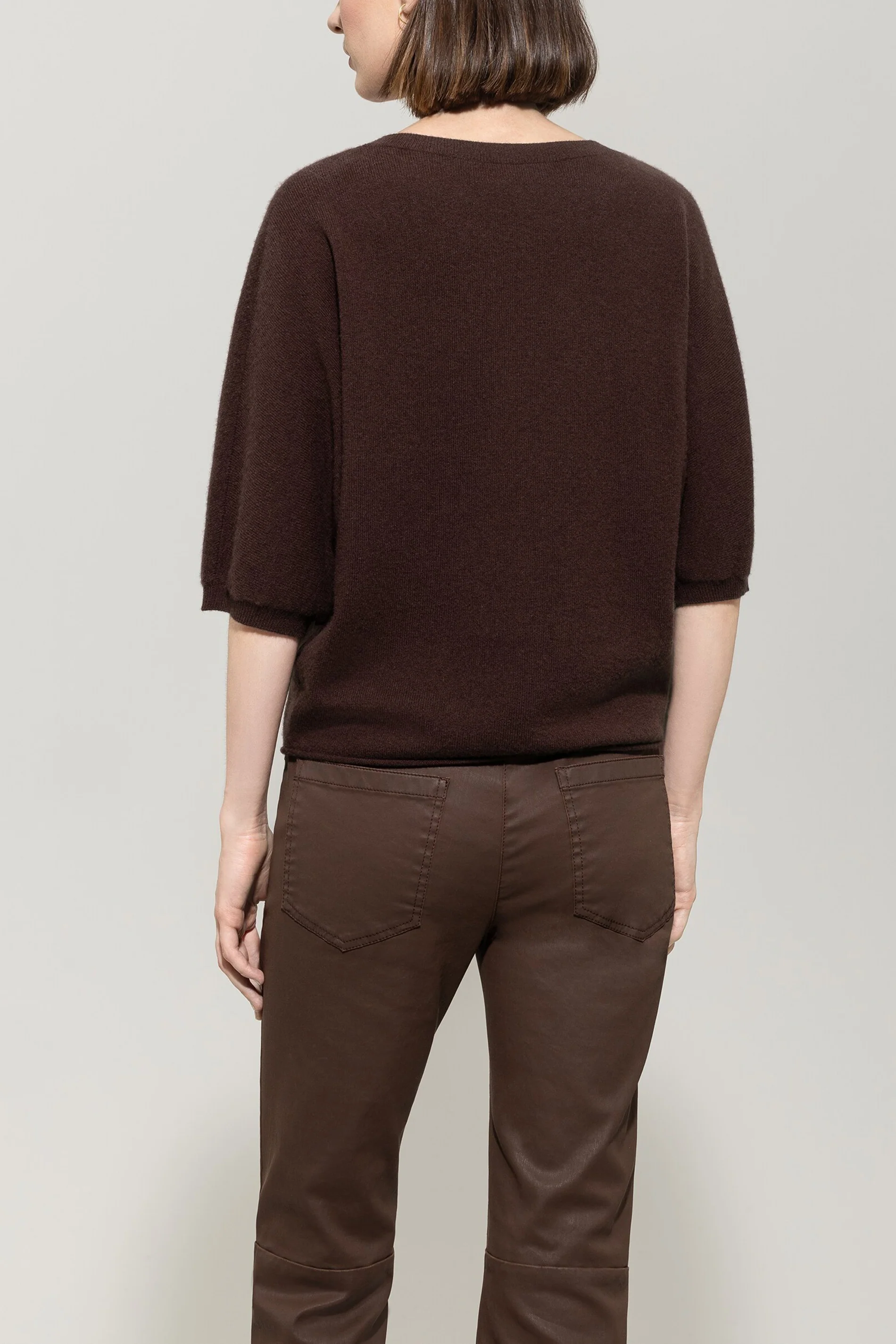 Pullover aus Kaschmir-Mix - espresso - Standard - Image 3