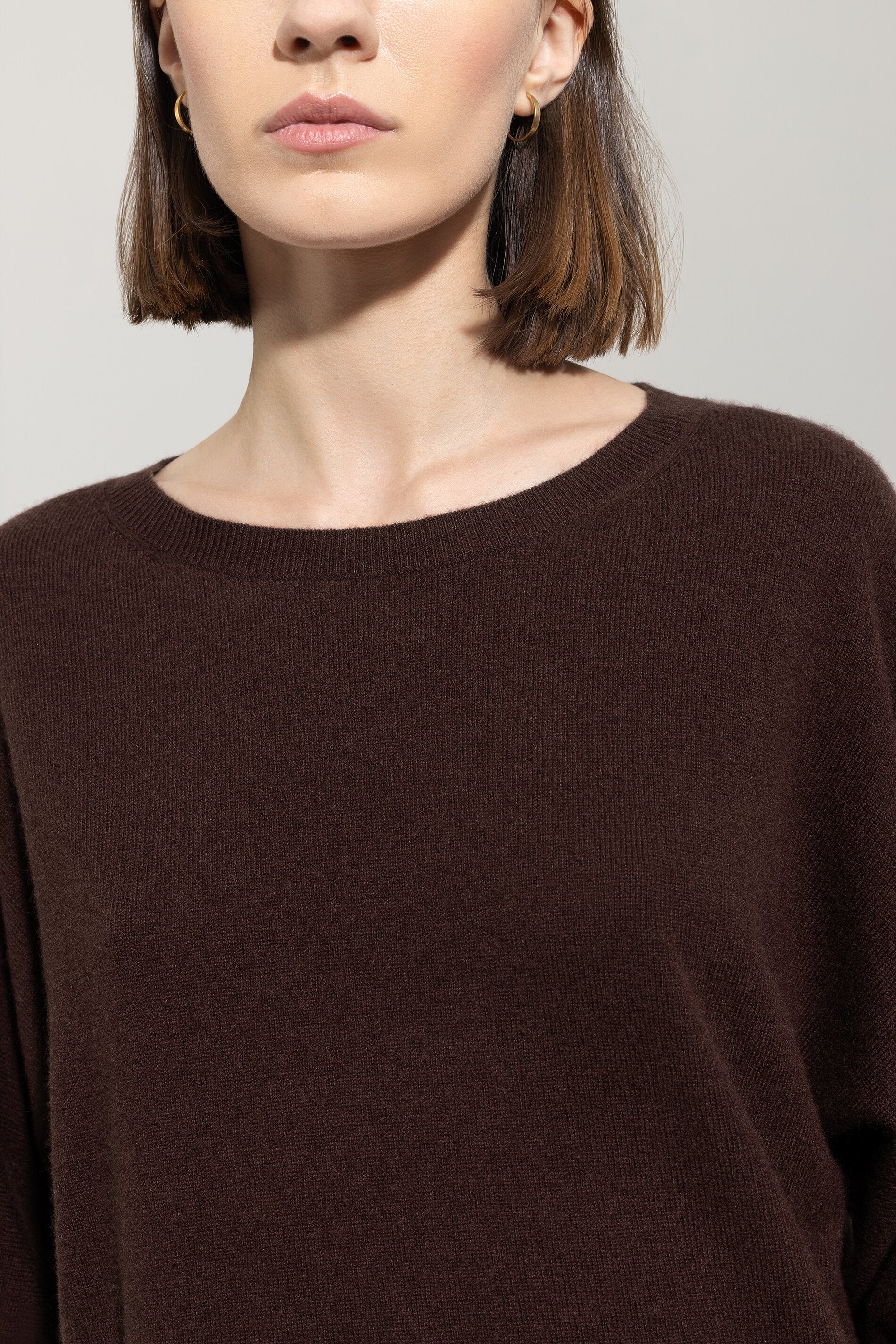 Pullover aus Kaschmir-Mix - espresso - Standard - Image 4